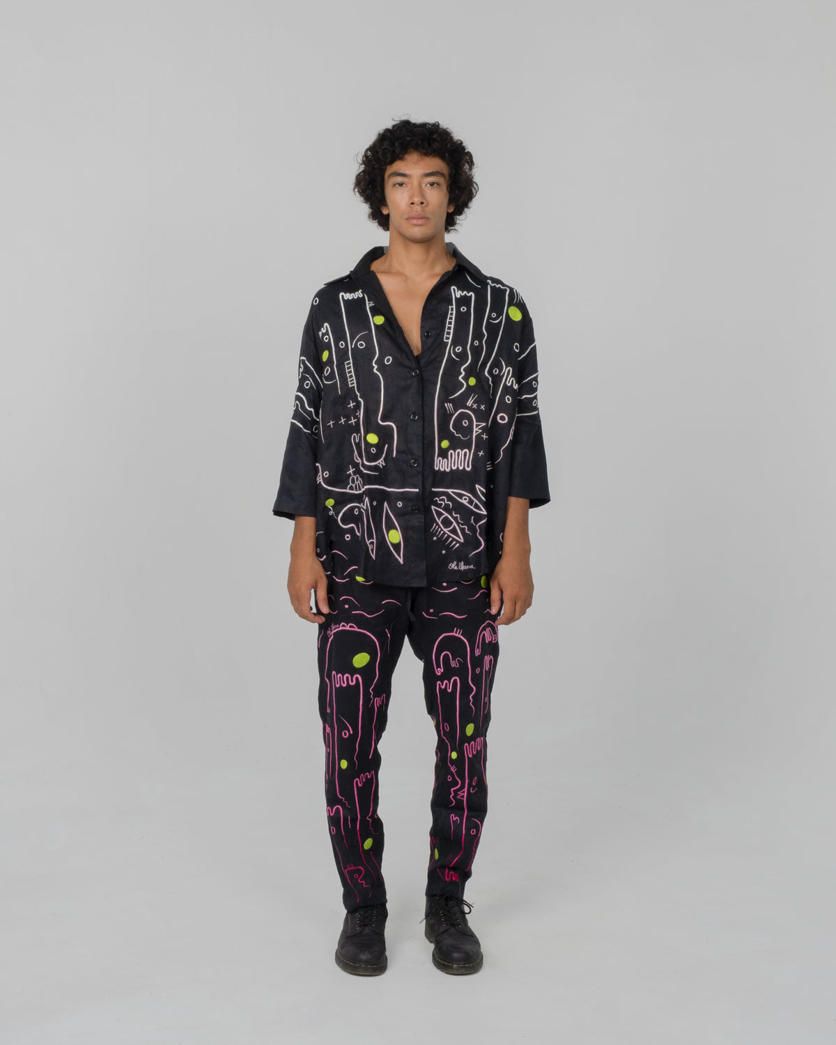 PHANTOM WALK Limited Edition Unisex Linen Set