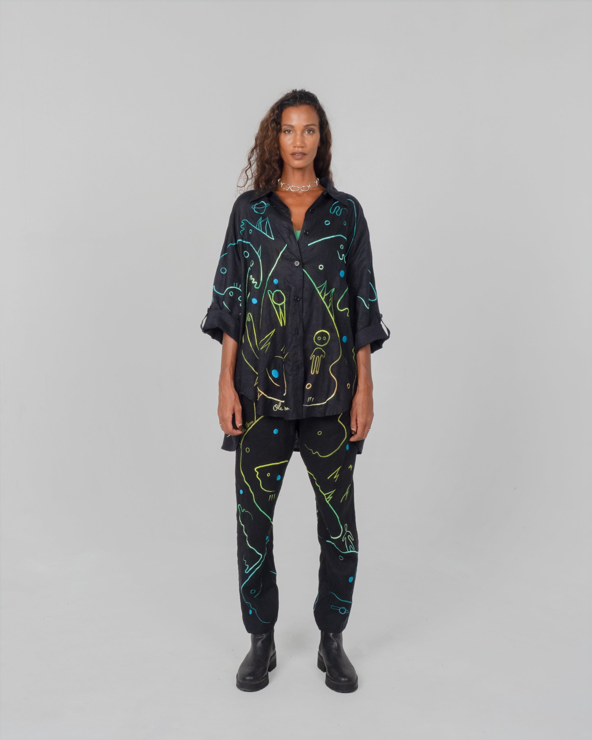 PYRAMID SCHEME Limited Edition Unisex Linen Set