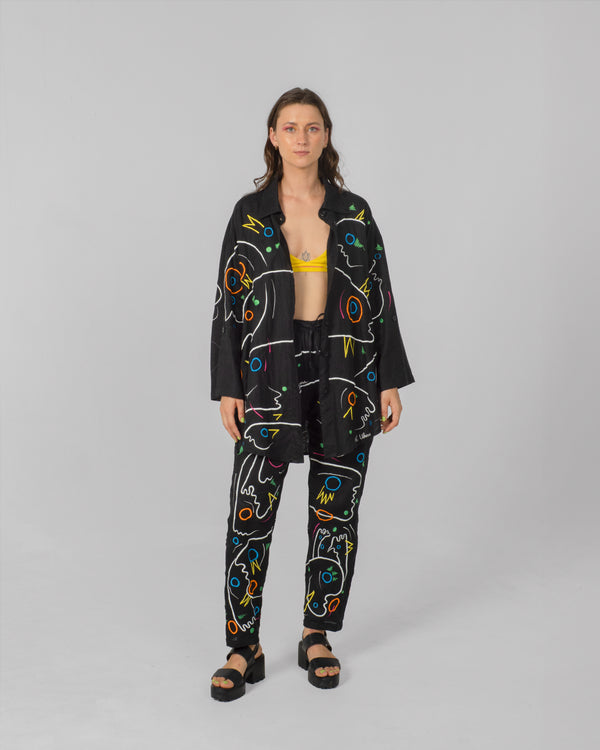 SKY NOTES Limited Edition Unisex Linen Set