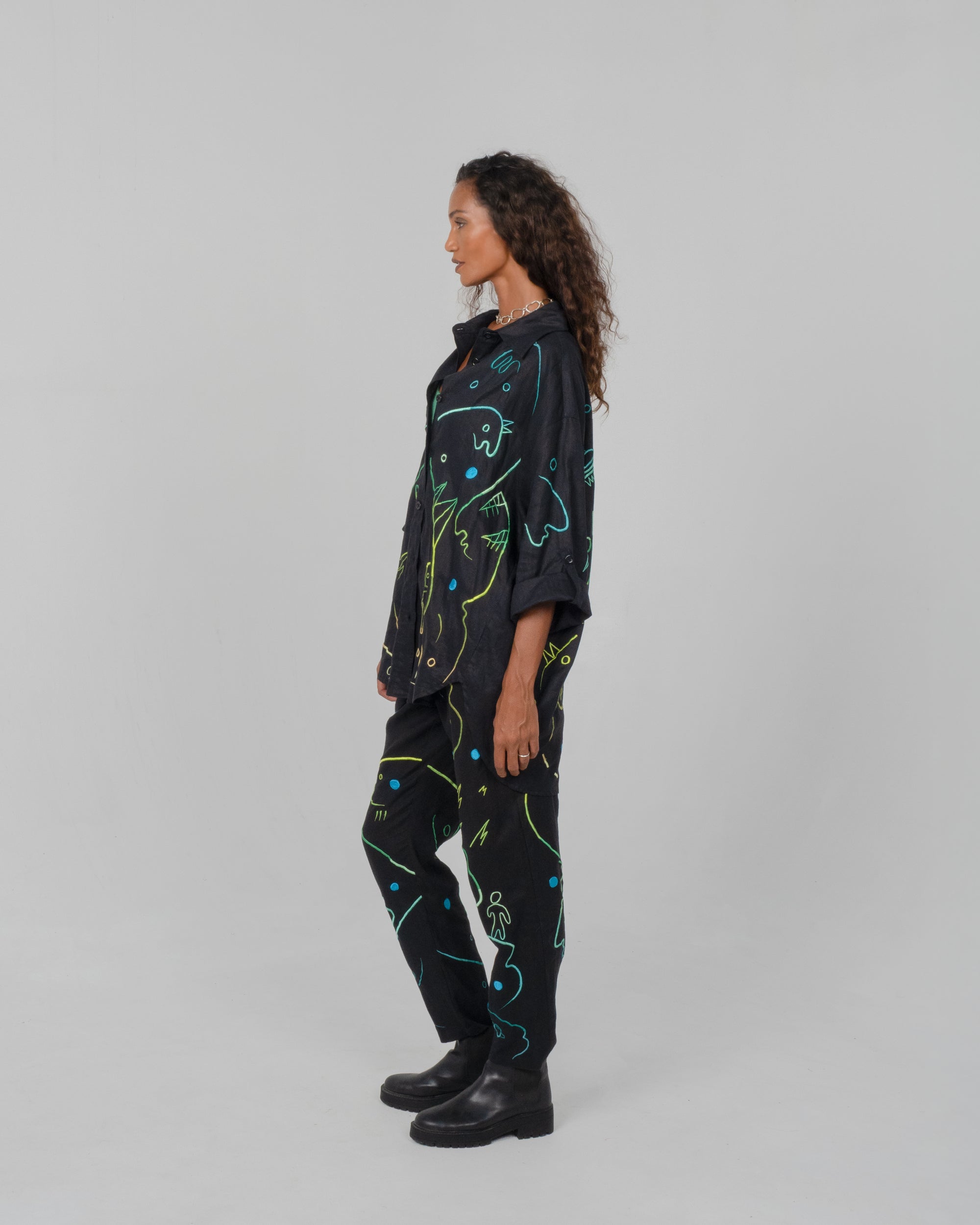 PYRAMID SCHEME Limited Edition Unisex Linen Set