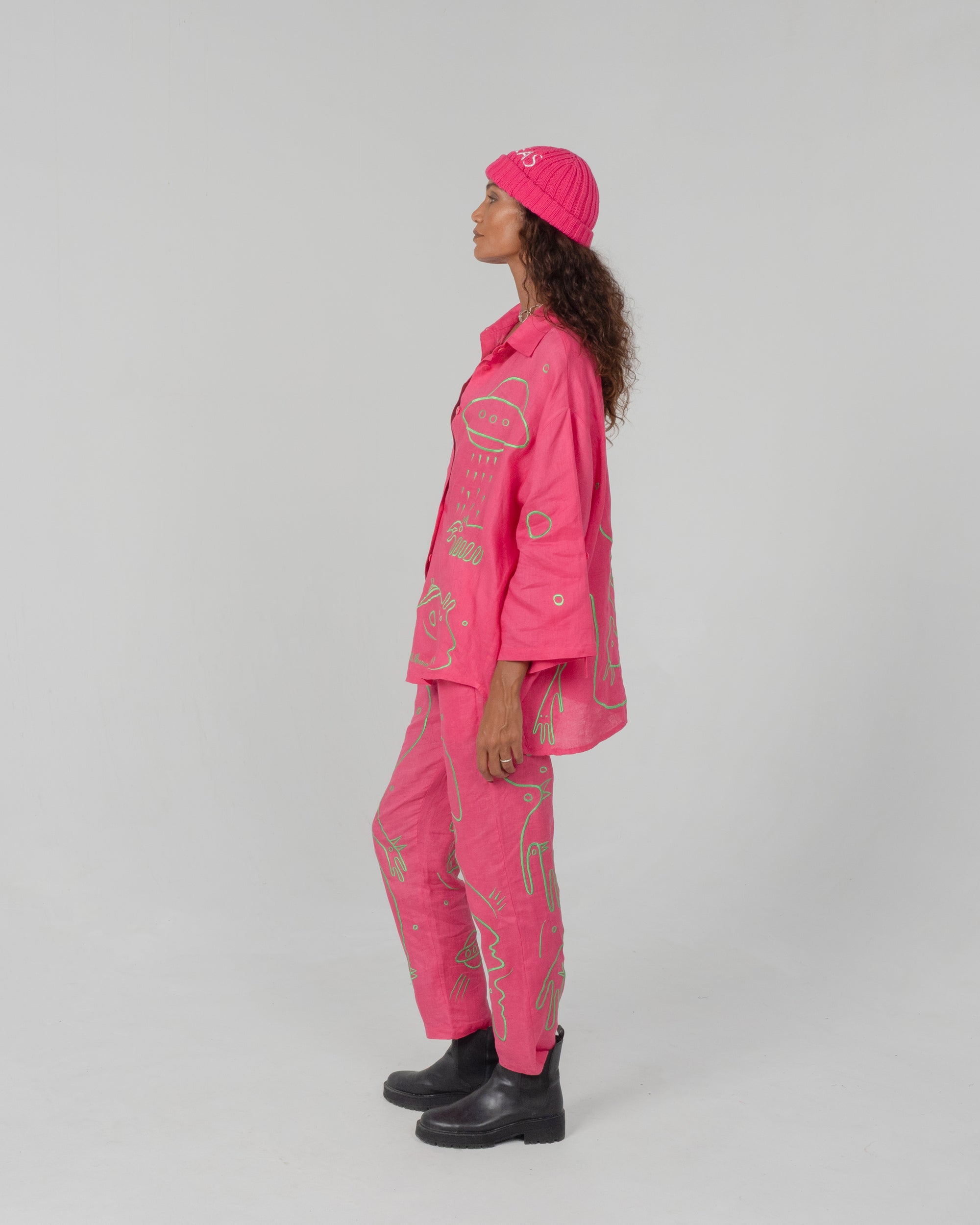 ALIEN DISCLOSURE Modular Unisex Linen Set