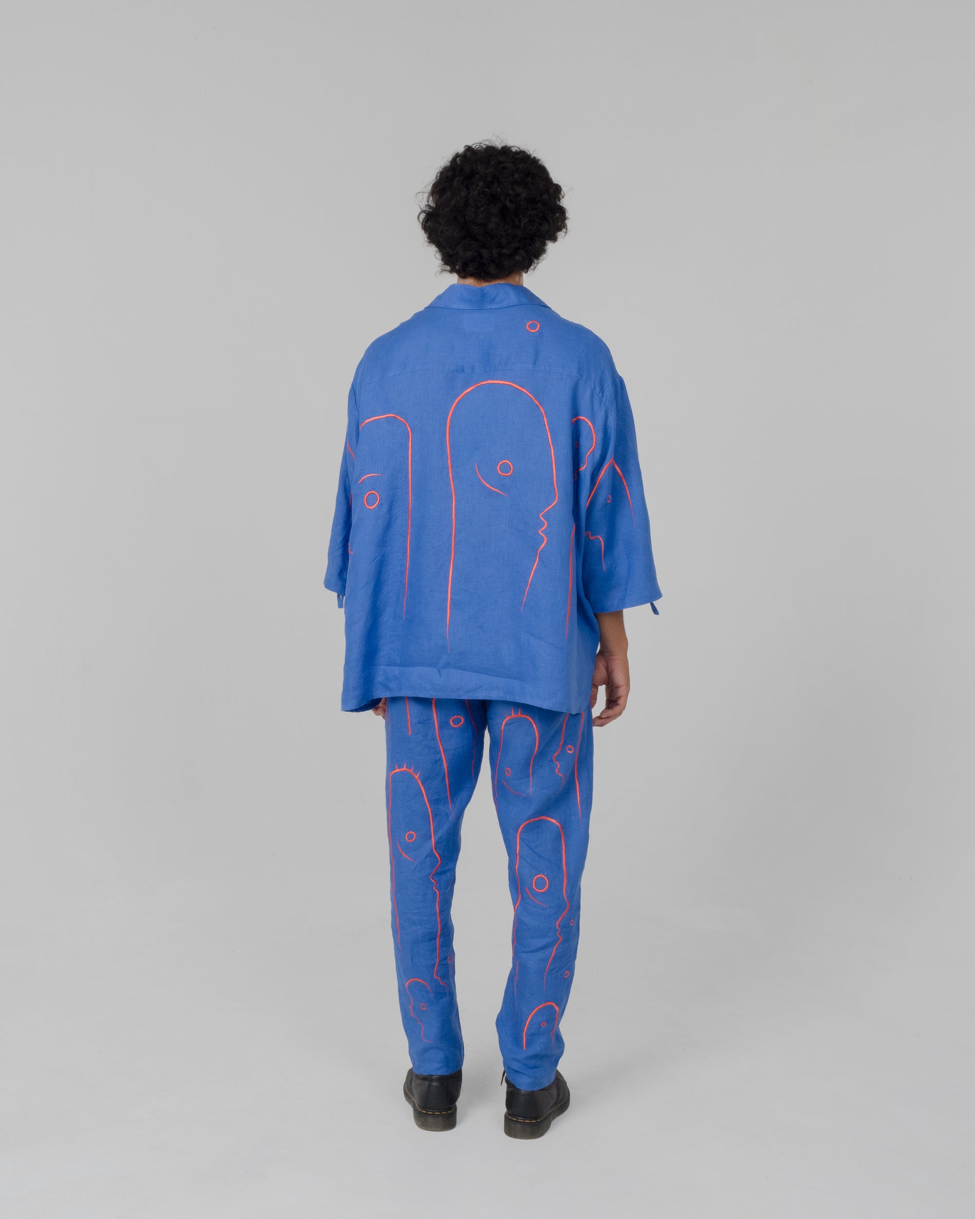 ONCE ON A BLUE MOON Modular Unisex Linen Set