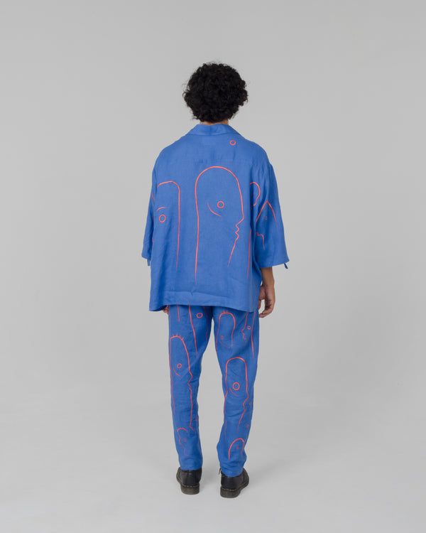 ONCE ON A BLUE MOON Modular Unisex Linen Set