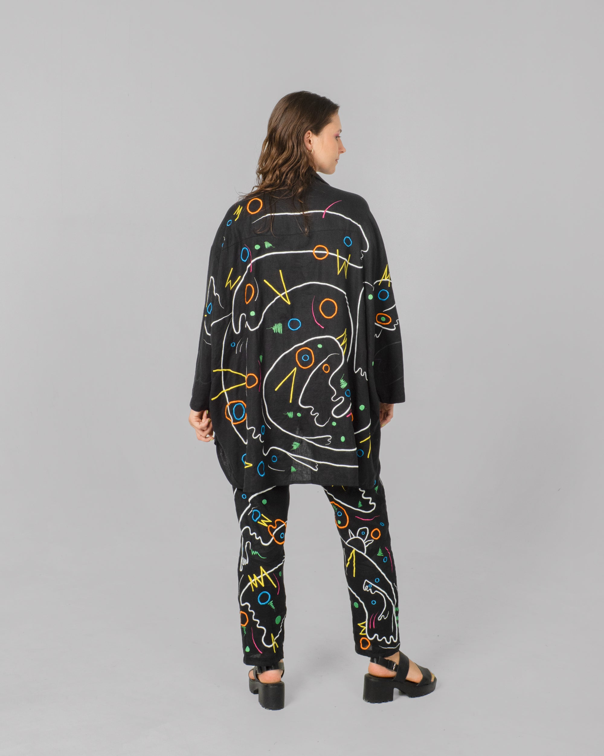 SKY NOTES Limited Edition Unisex Linen Set