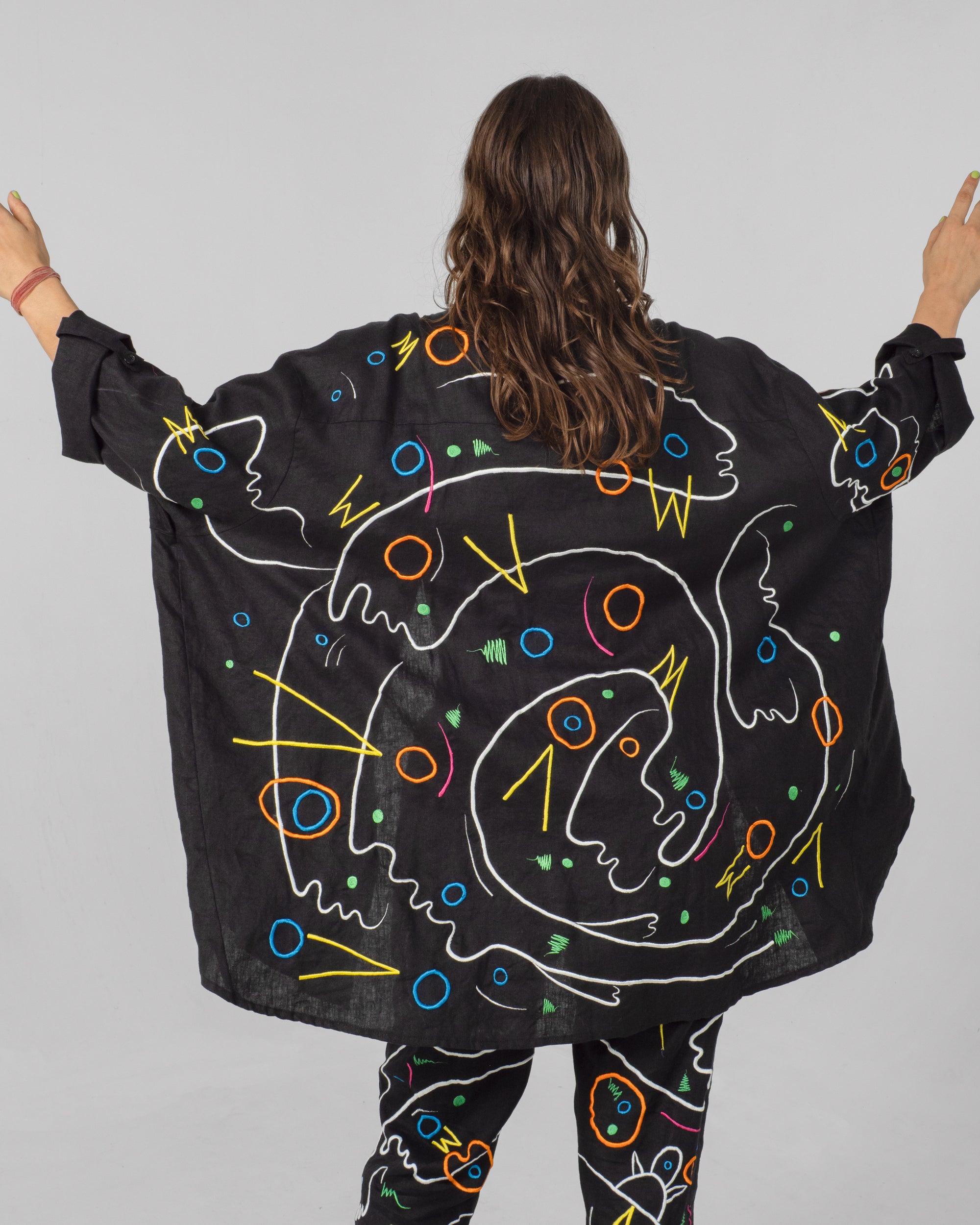 SKY NOTES Limited Edition Unisex Linen Set