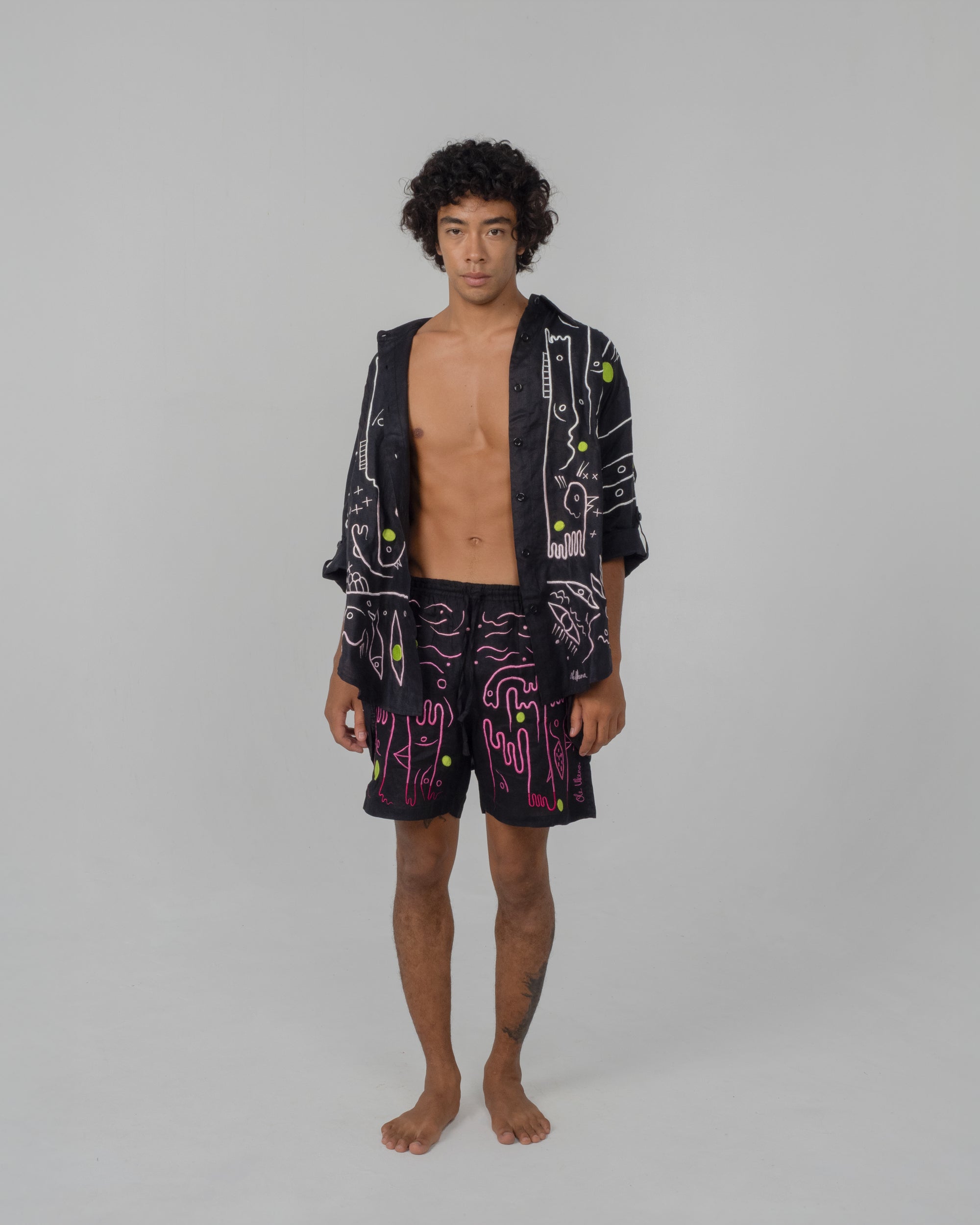 PHANTOM WALK Limited Edition Unisex Linen Set