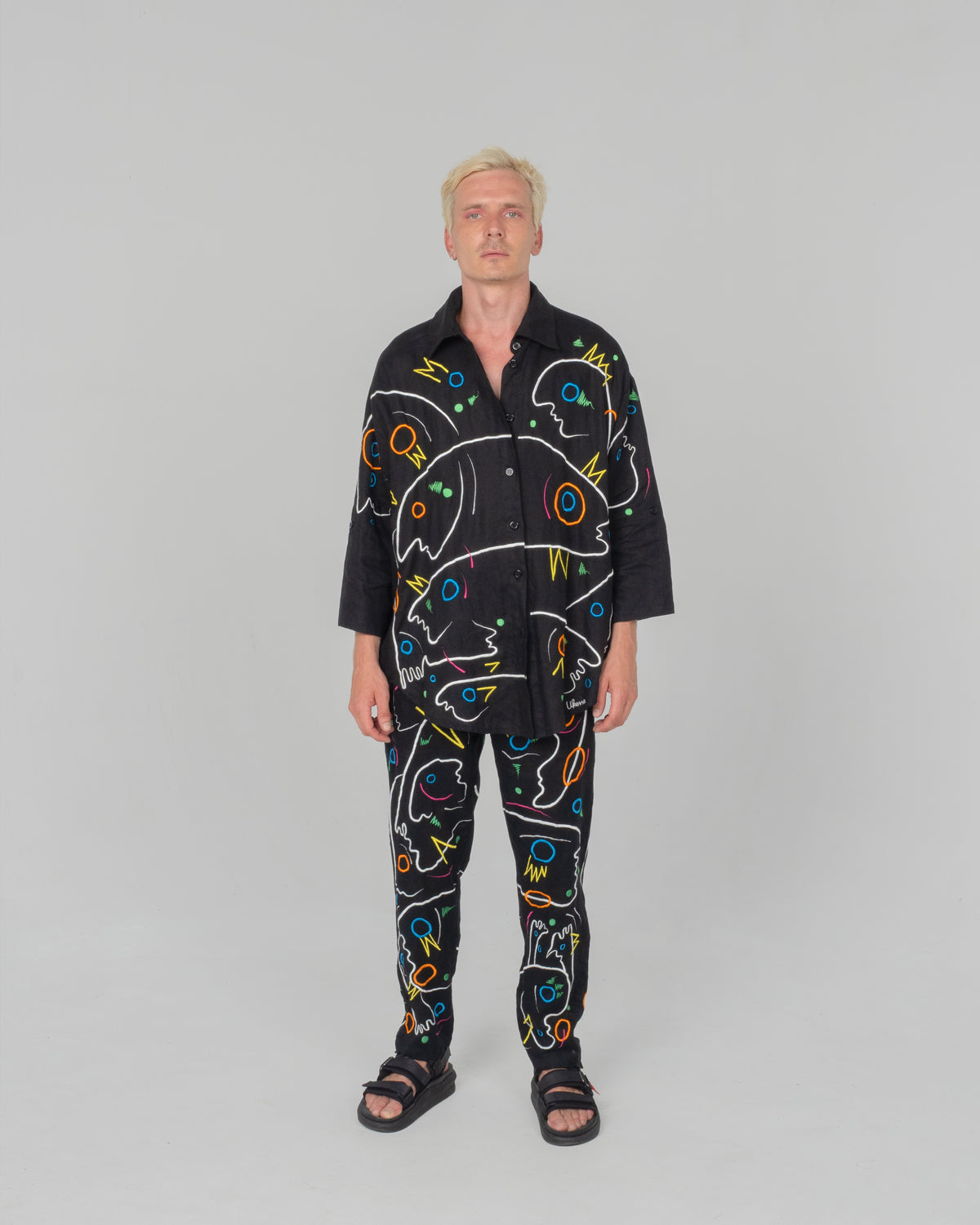 SKY NOTES Limited Edition Unisex Linen Set