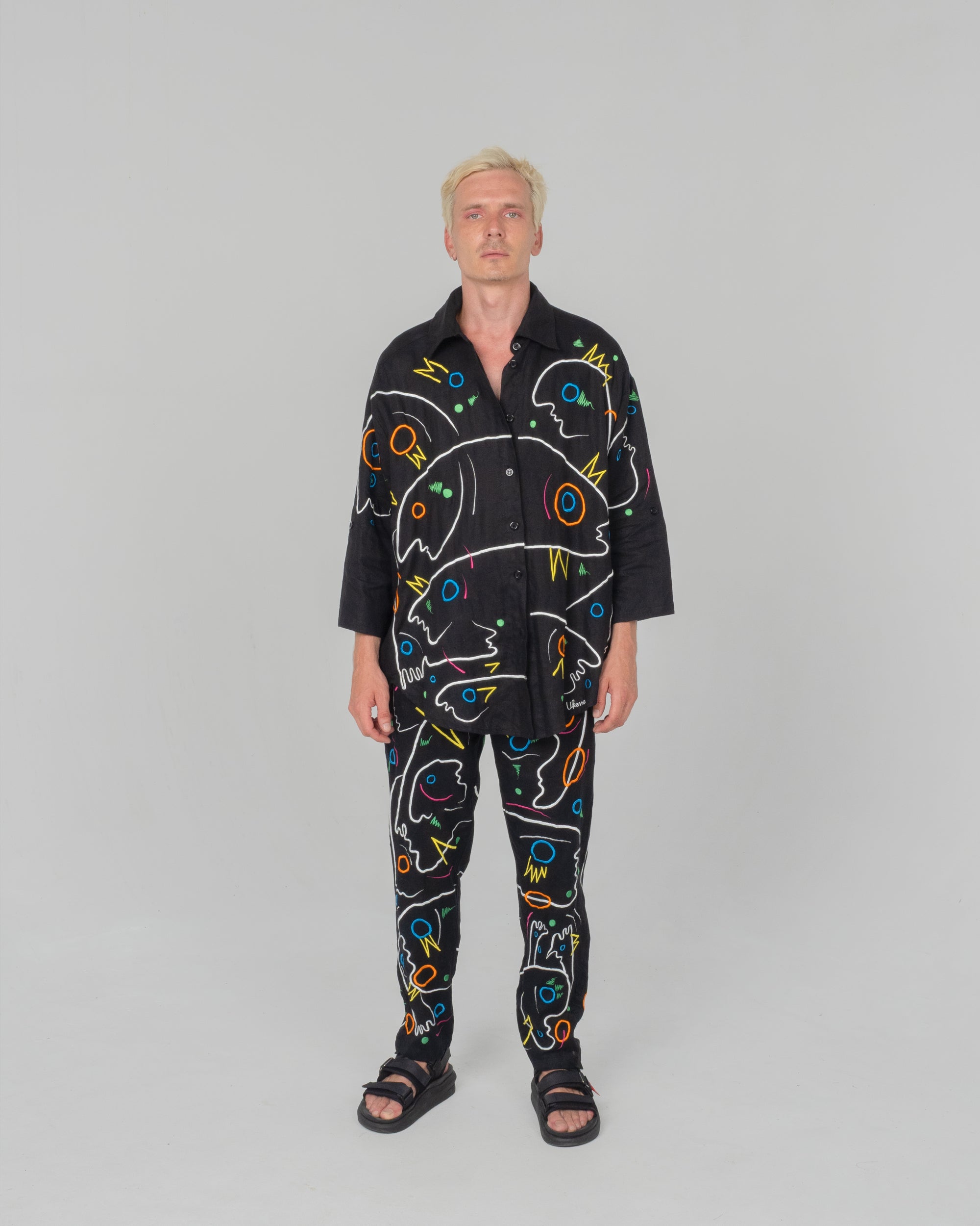 SKY NOTES Limited Edition Unisex Linen Set