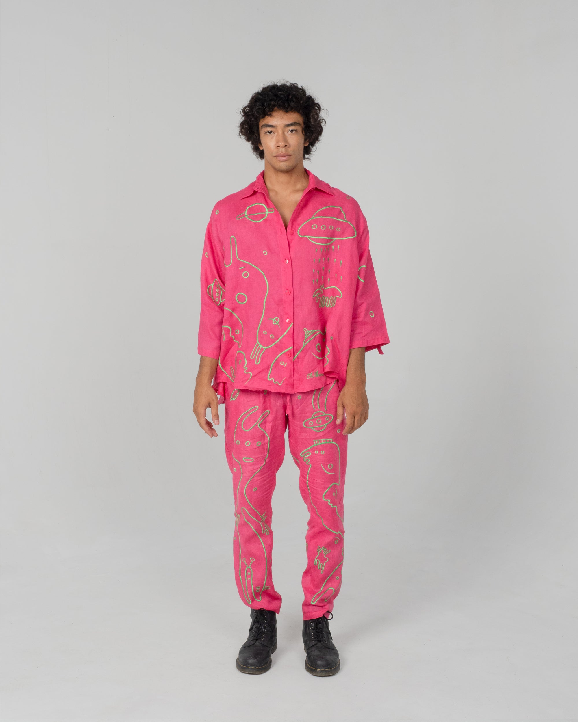 ALIEN DISCLOSURE Modular Unisex Linen Set