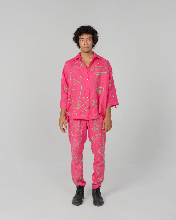 ALIEN DISCLOSURE Modular Unisex Linen Set