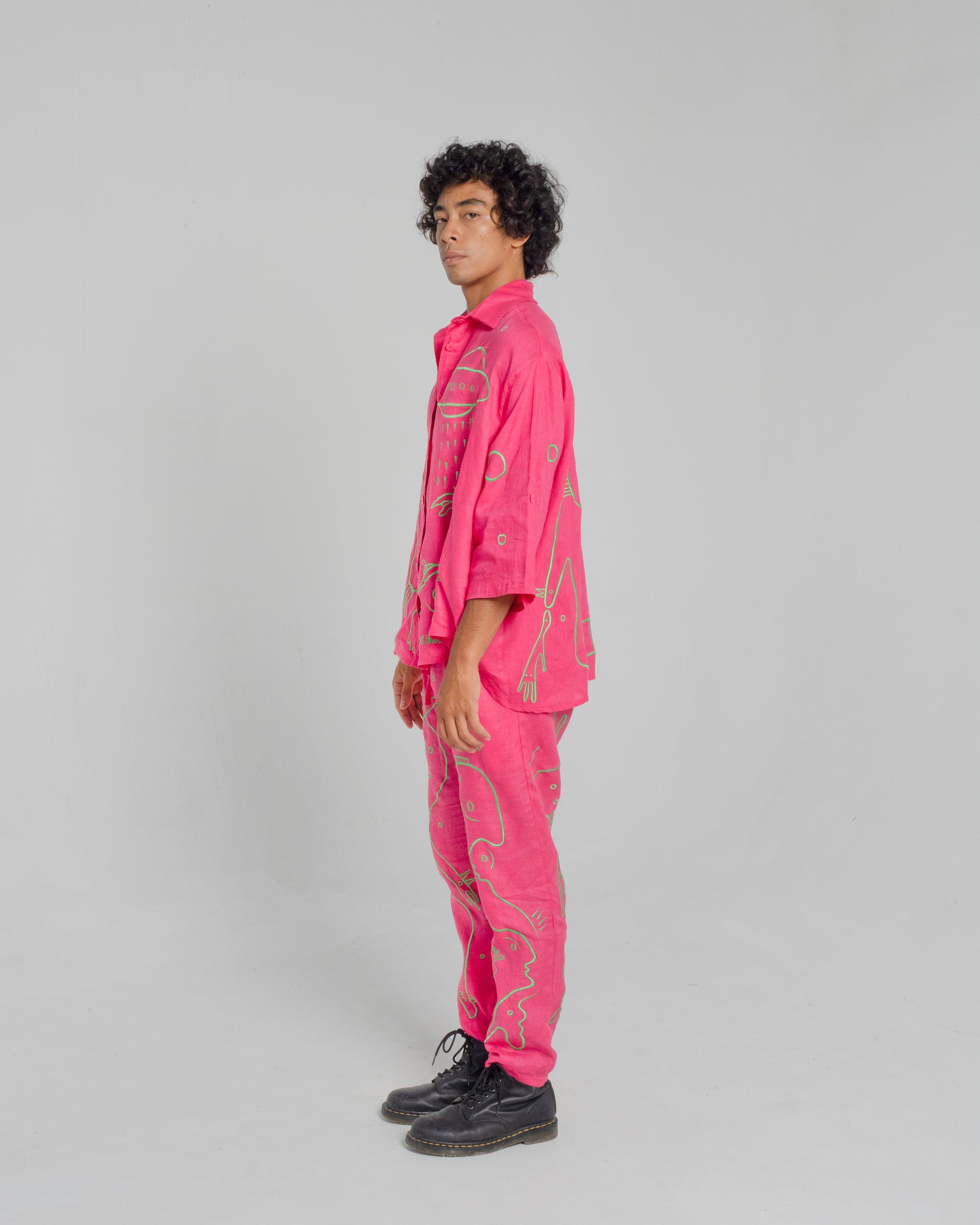 ALIEN DISCLOSURE Modular Unisex Linen Set