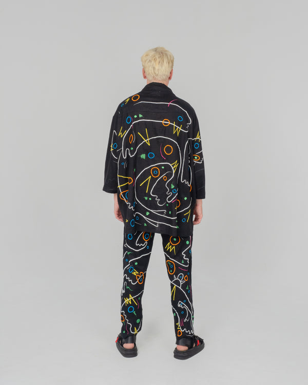 SKY NOTES Limited Edition Unisex Linen Set