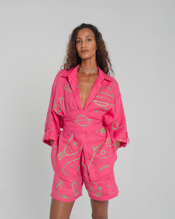 ALIEN DISCLOSURE Modular Unisex Linen Set