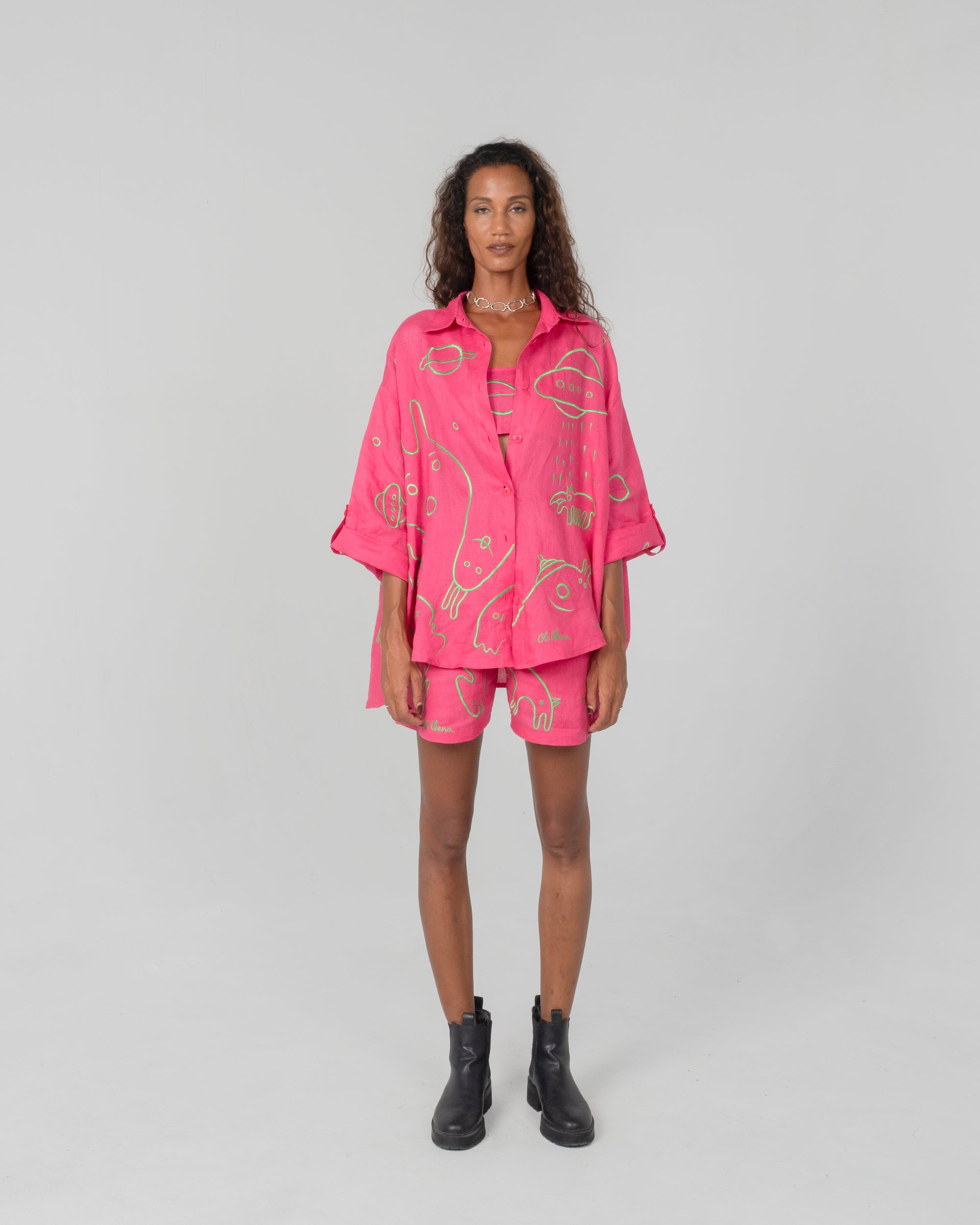 ALIEN DISCLOSURE Modular Unisex Linen Set