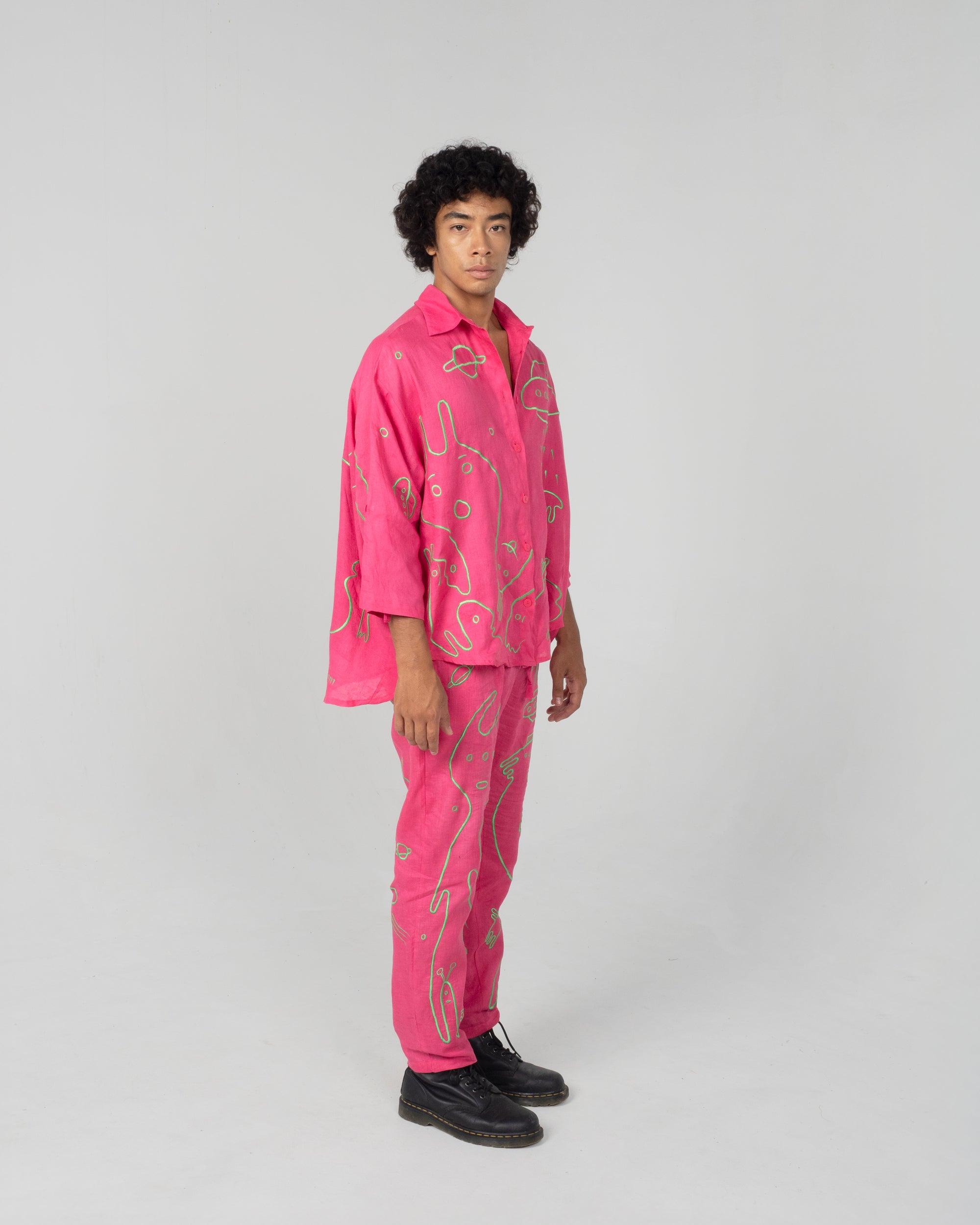 ALIEN DISCLOSURE Modular Unisex Linen Set