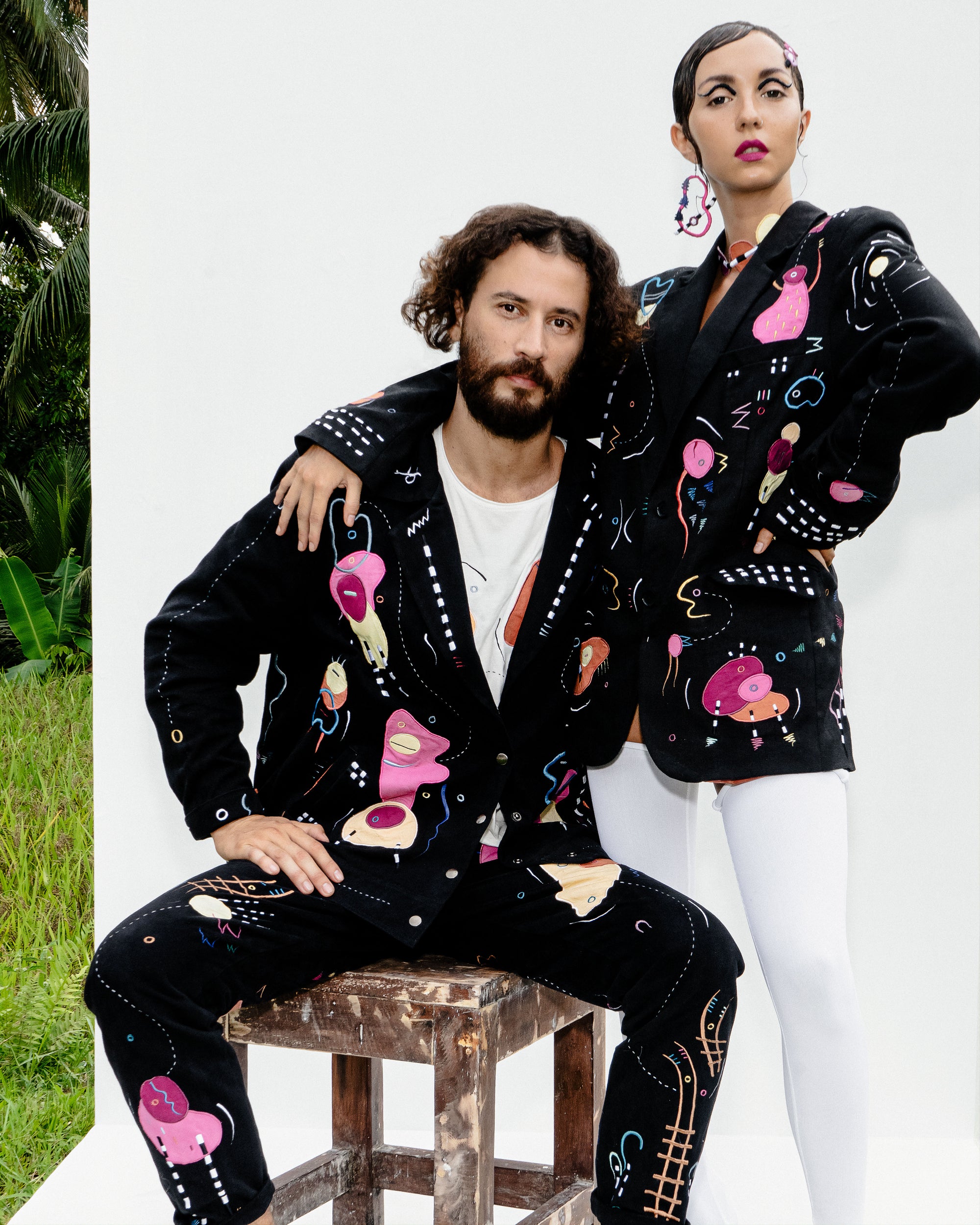 INTROVERTED ALIEN Unisex Artist Jacket