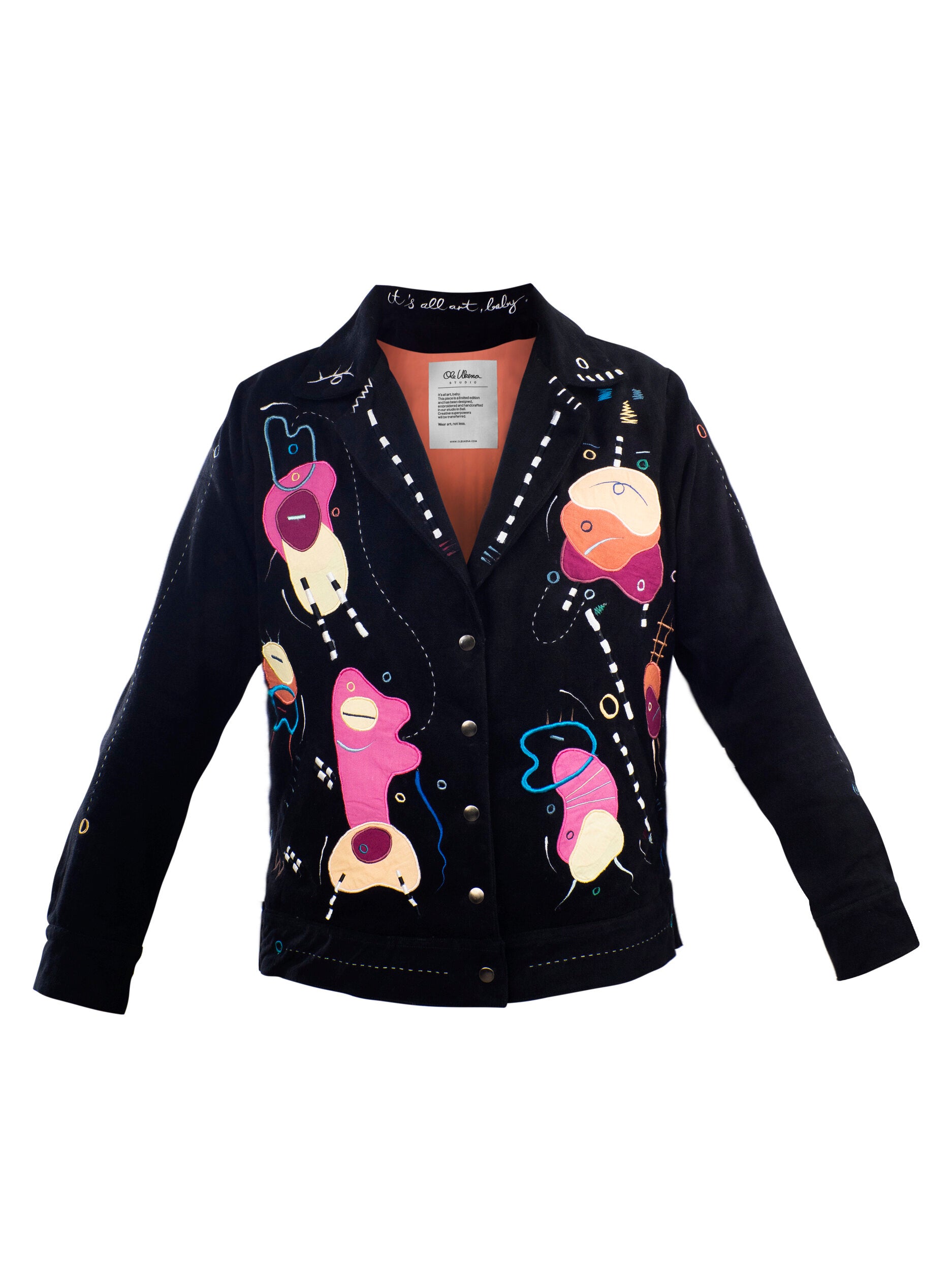 INTROVERTED ALIEN Unisex Artist Jacket