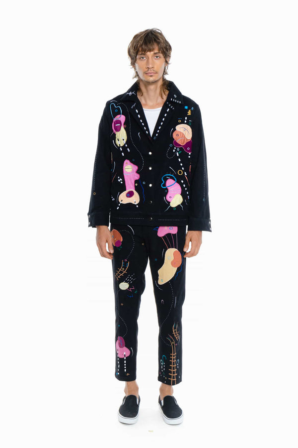 INTROVERTED ALIEN Unisex Artist Jacket