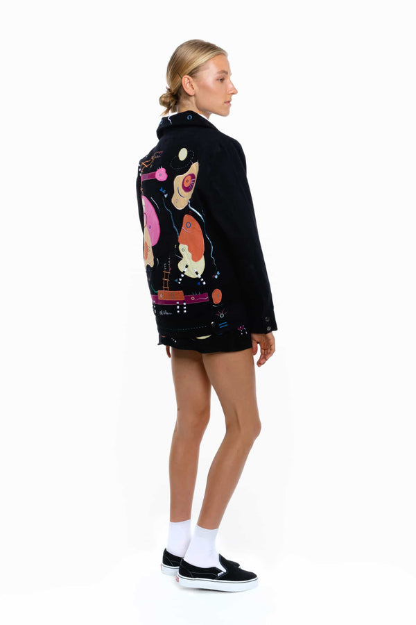 INTROVERTED ALIEN Unisex Artist Jacket