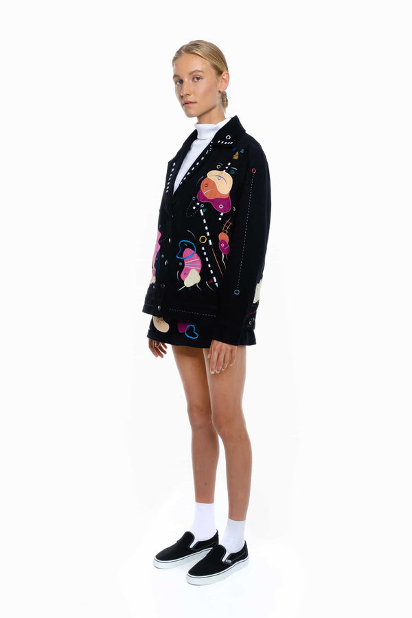 INTROVERTED ALIEN Unisex Artist Jacket