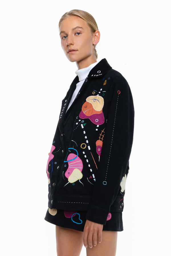 INTROVERTED ALIEN Unisex Artist Jacket