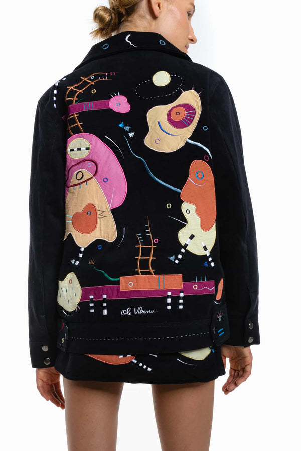 INTROVERTED ALIEN Unisex Artist Jacket