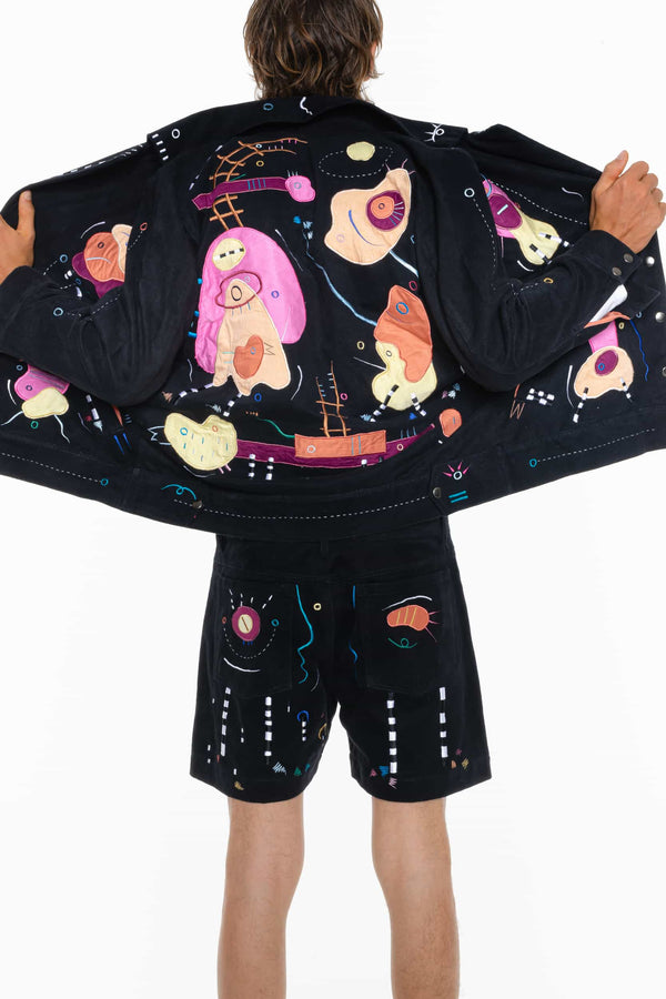 INTROVERTED ALIEN Unisex Artist Jacket