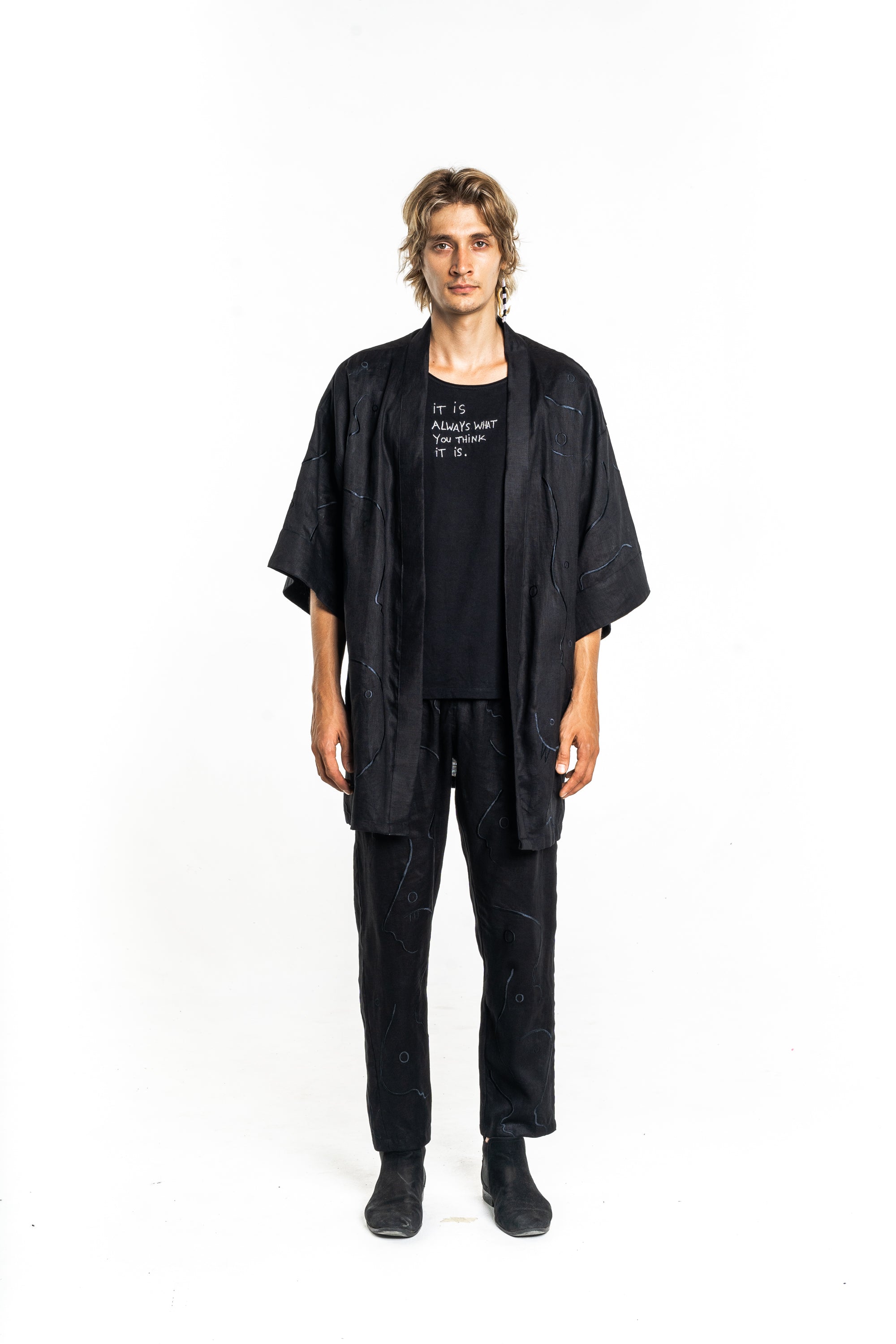 SACRED BERGHAIN Modular Unisex Kimono Set