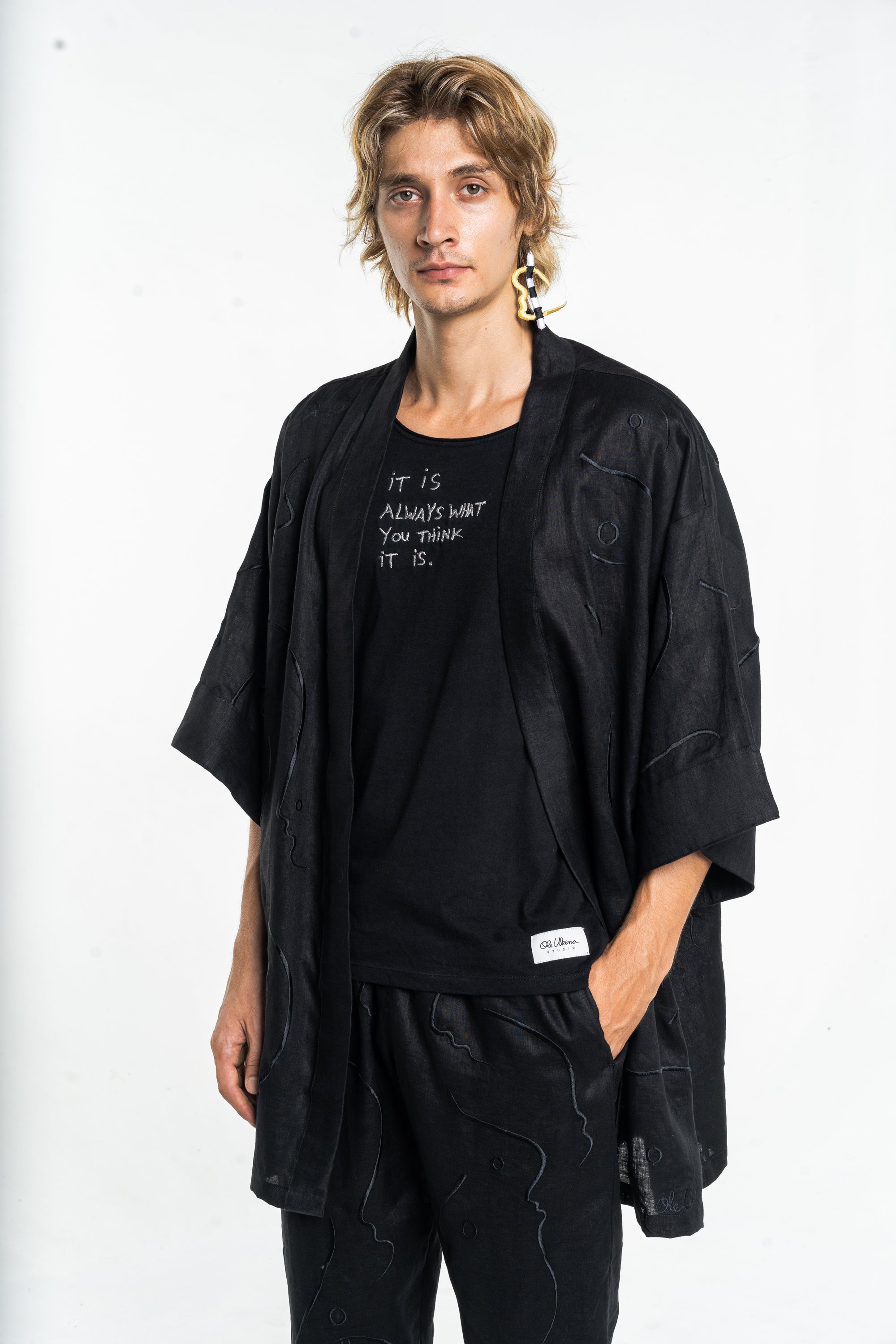SACRED BERGHAIN Modular Unisex Kimono Set