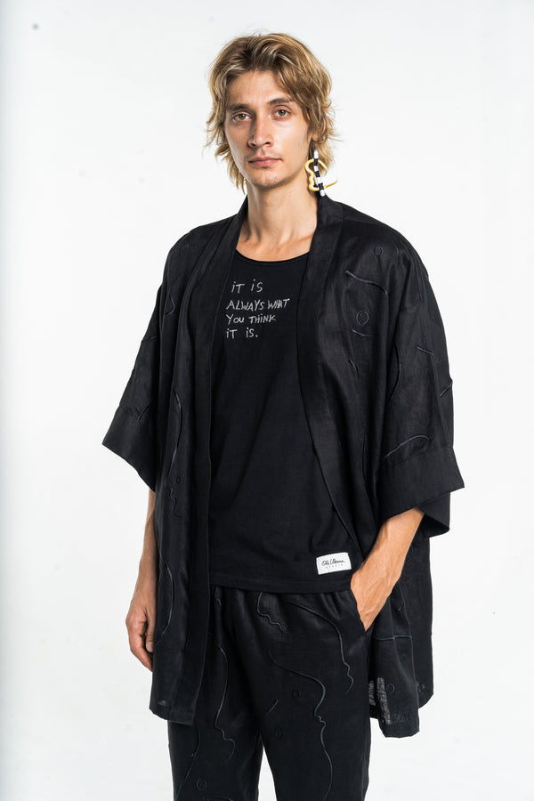 SACRED BERGHAIN Modular Unisex Kimono Set