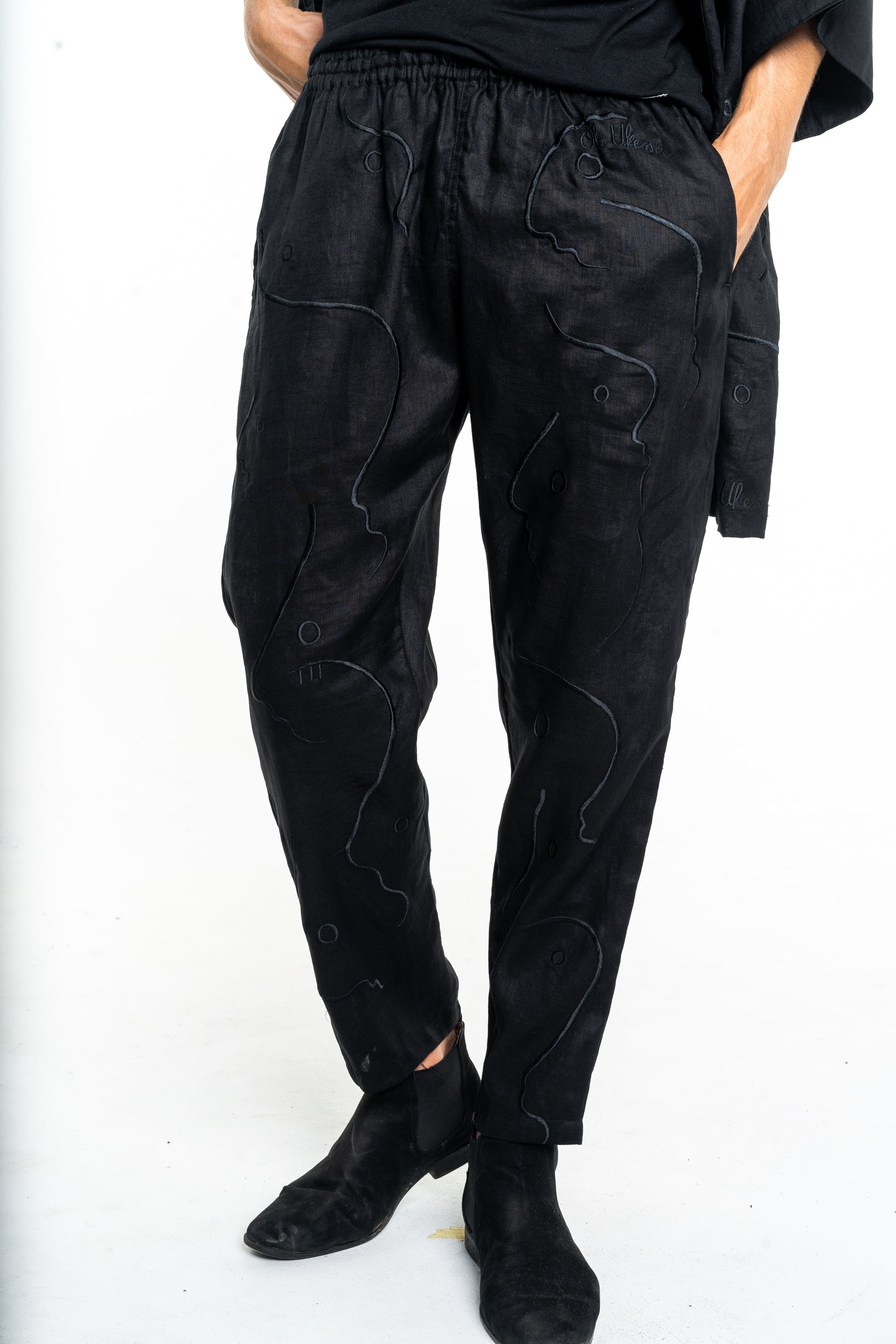 SACRED BERGHAIN Modular Unisex Kimono Set