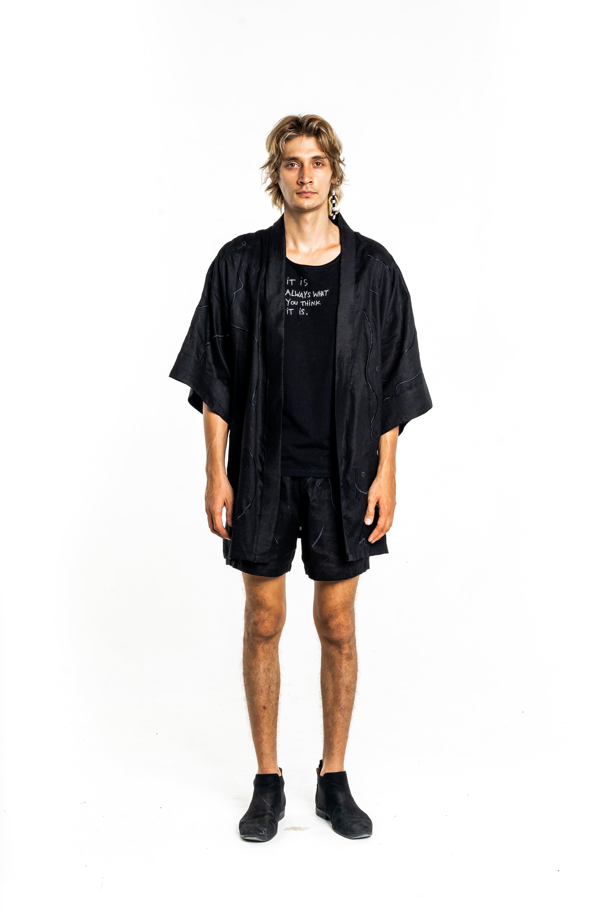 SACRED BERGHAIN Modular Unisex Kimono Set