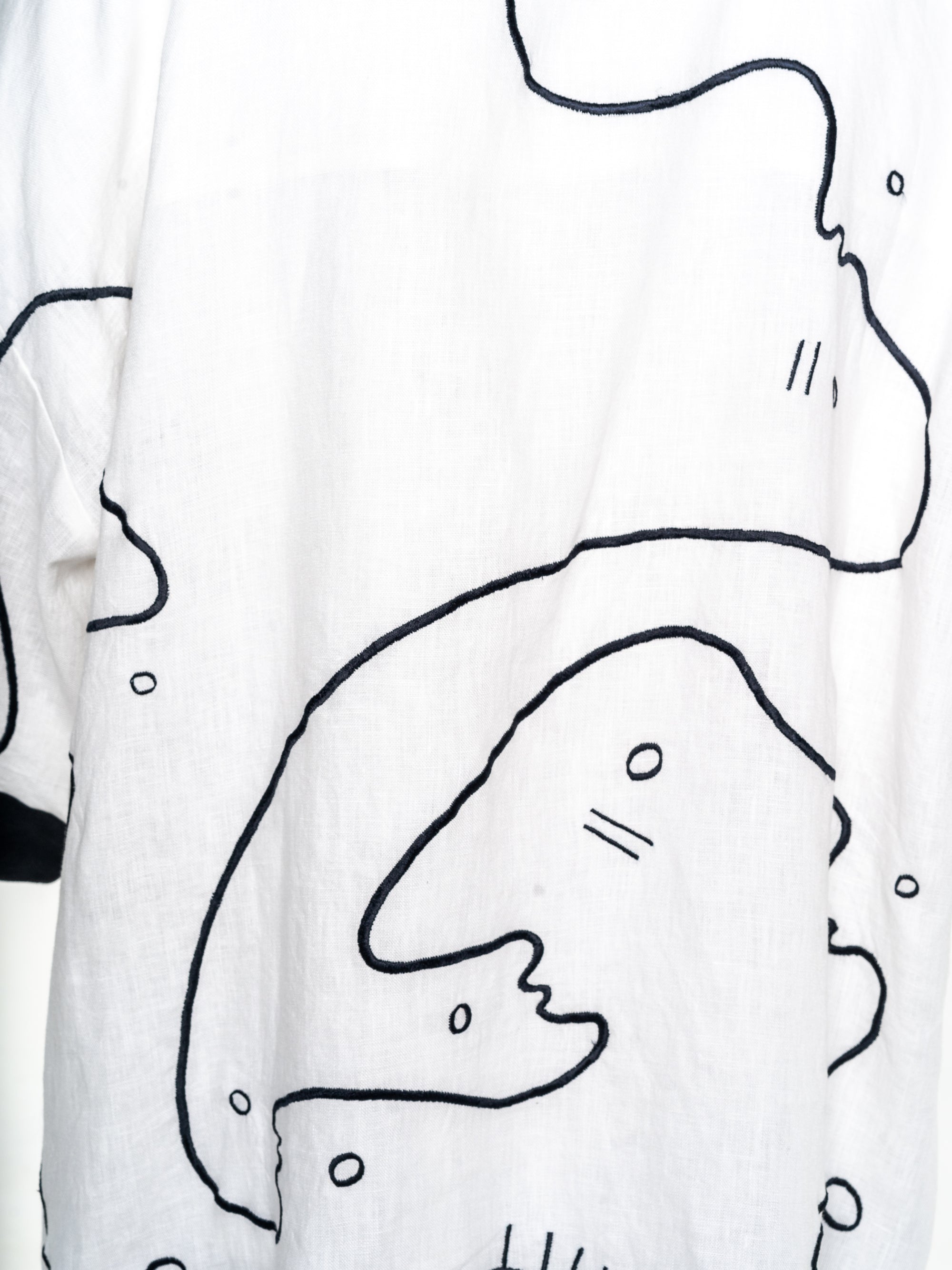 WHITE WORMHOLE Modular Unisex Kimono Set