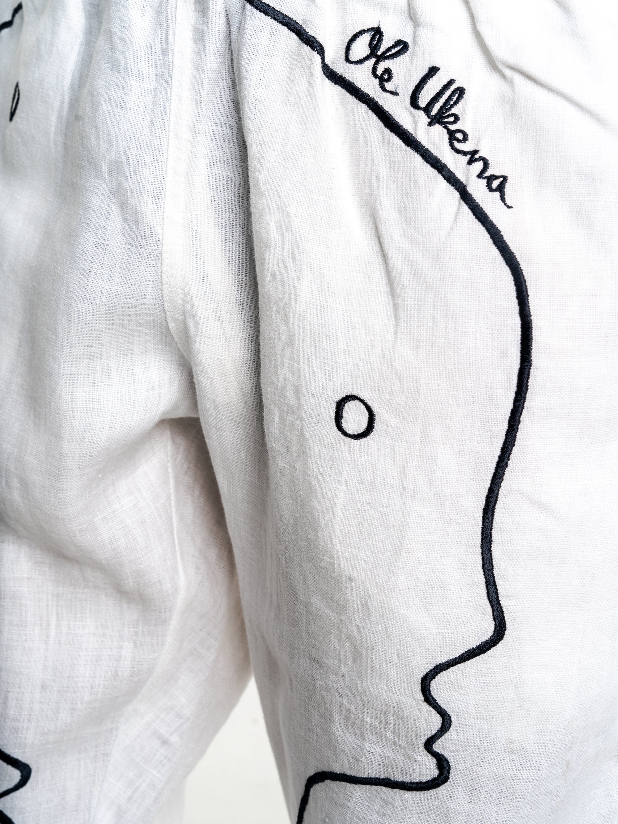 WHITE WORMHOLE Modular Unisex Kimono Set