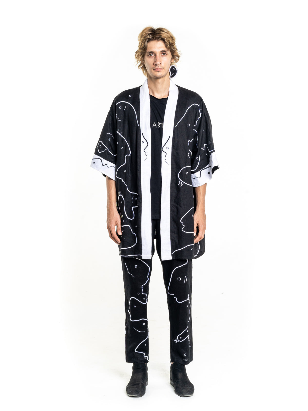 LIQUID CHESS Modular Unisex Kimono Set
