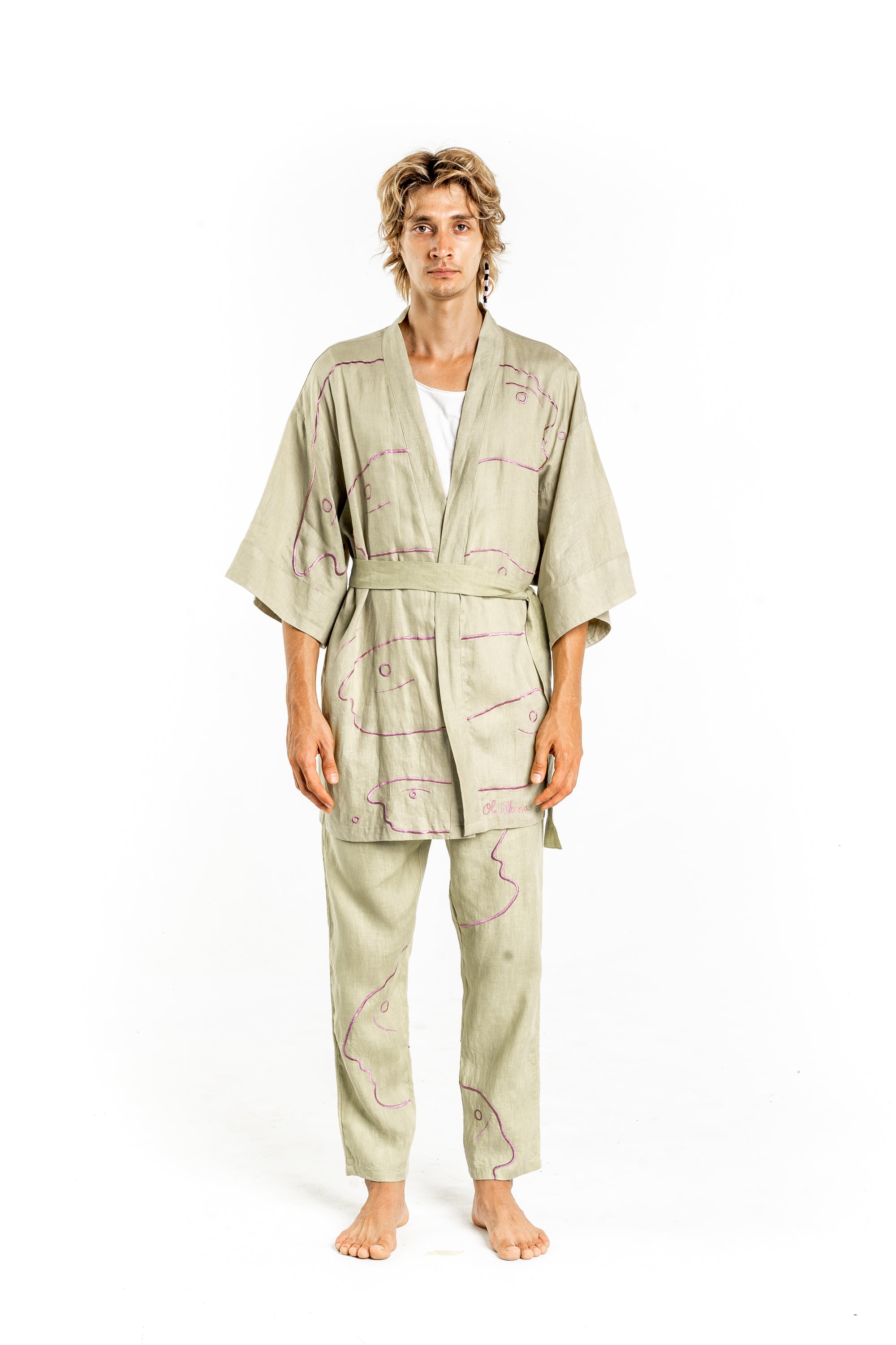 GREEN GOBLIN Modular Unisex Kimono Set