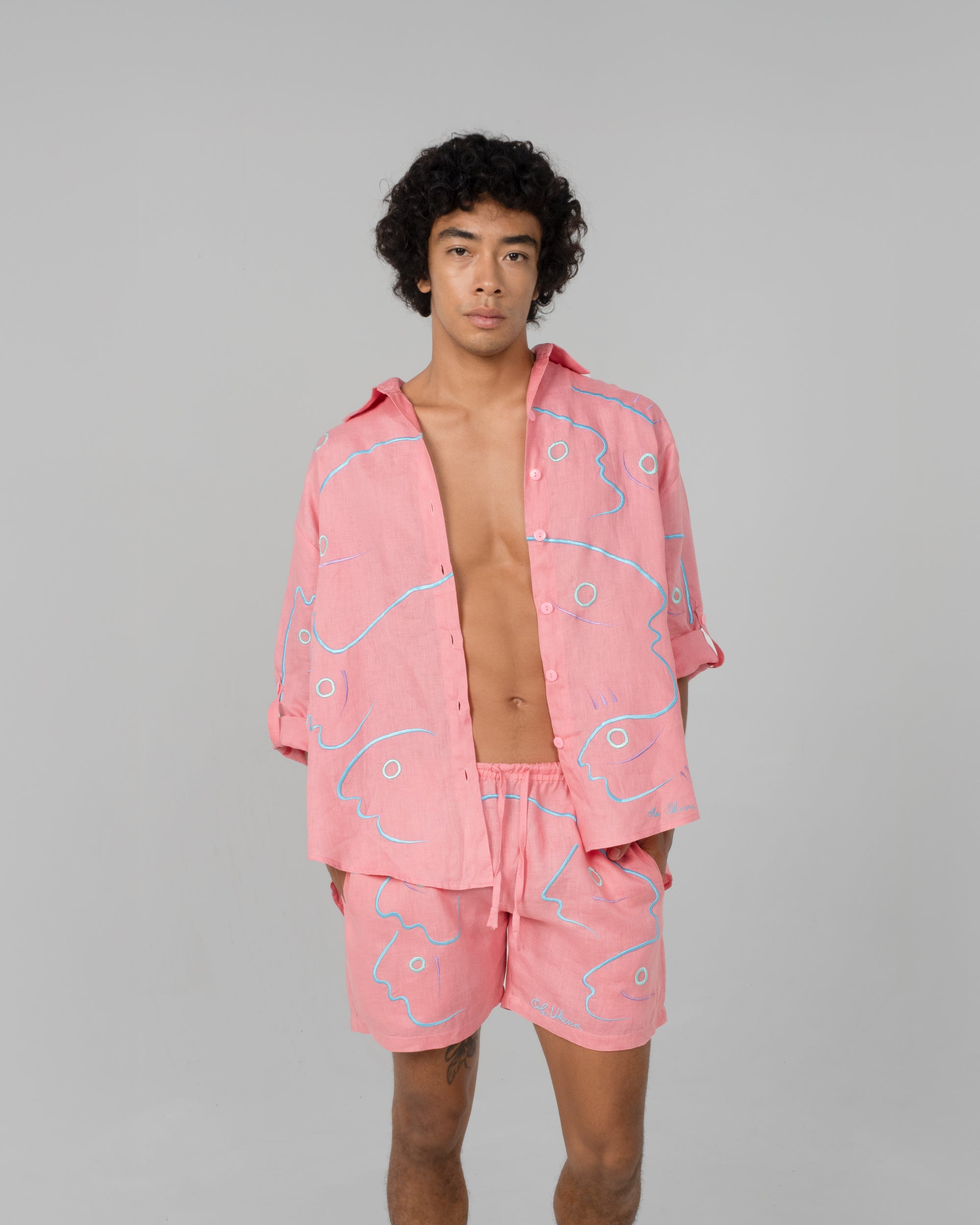 SOFT LOGIC Modular Unisex Linen Set