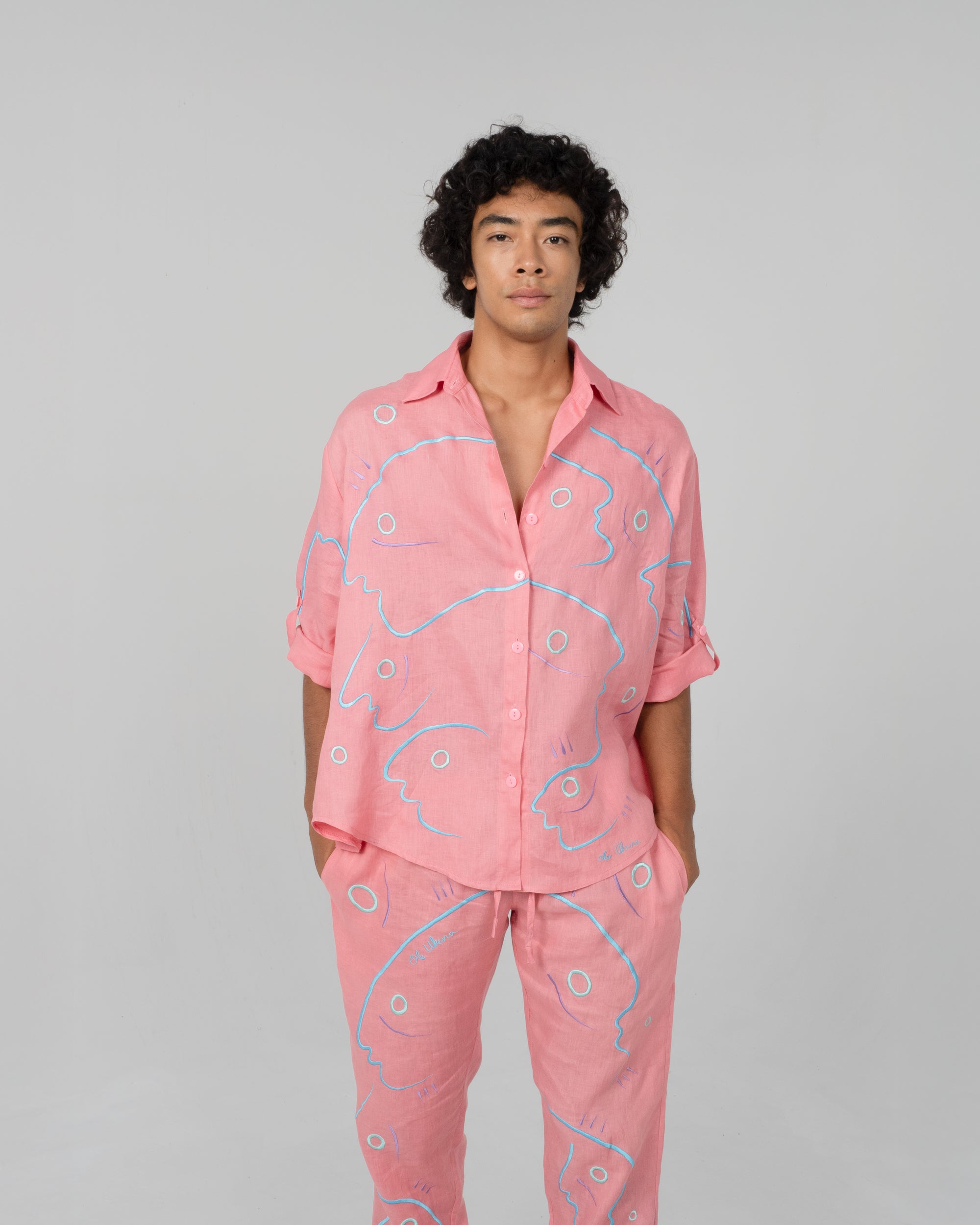 SOFT LOGIC Modular Unisex Linen Set