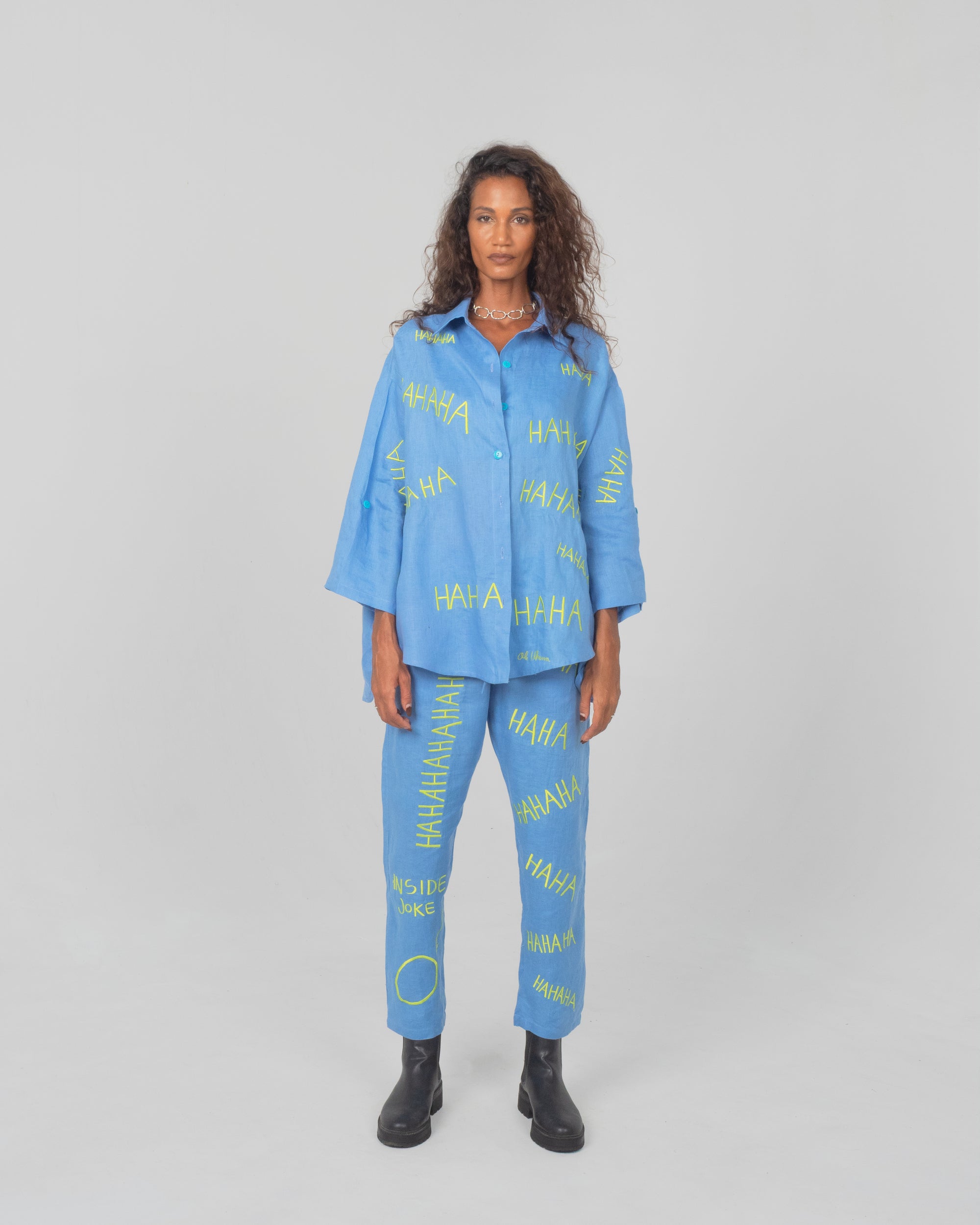 INSIDE JOKE Modular Unisex Linen Set