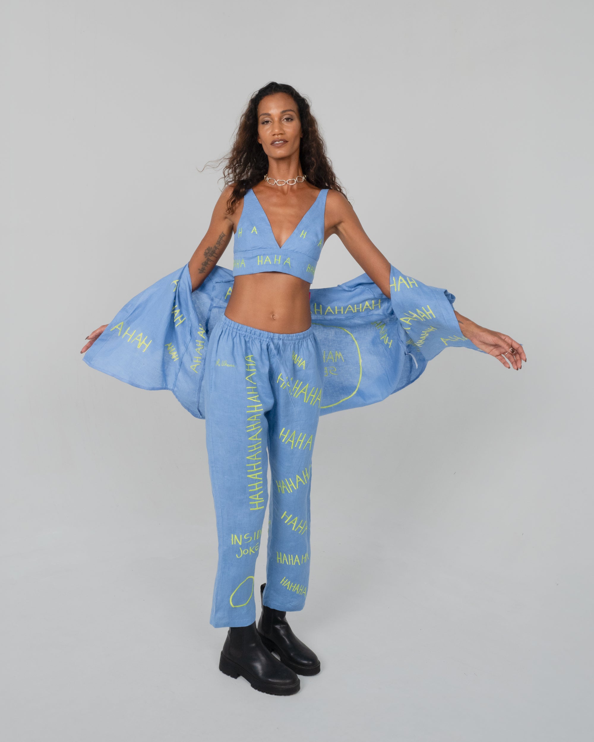 INSIDE JOKE Modular Unisex Linen Set