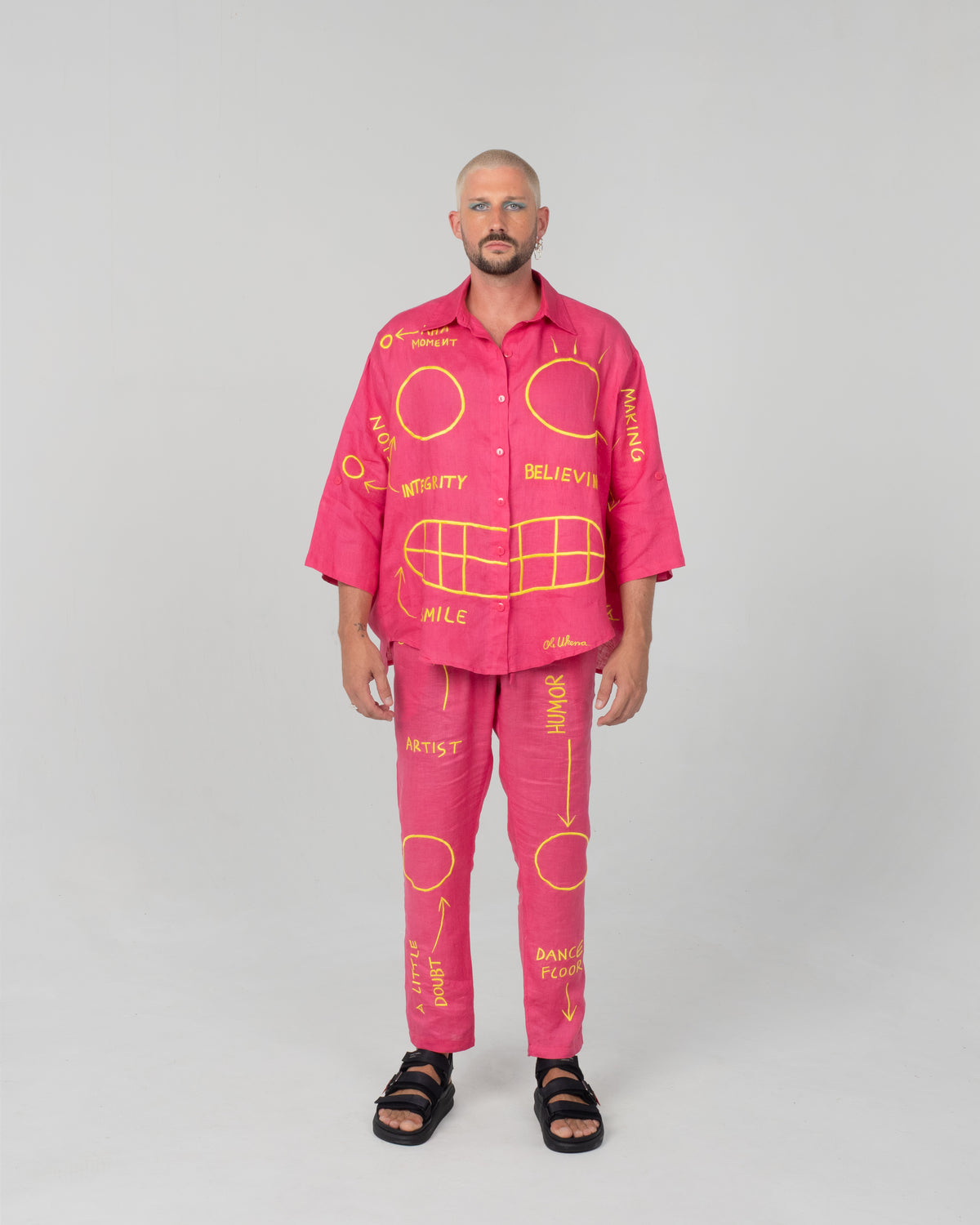 DISCO DRAMA Modular Unisex Linen Set