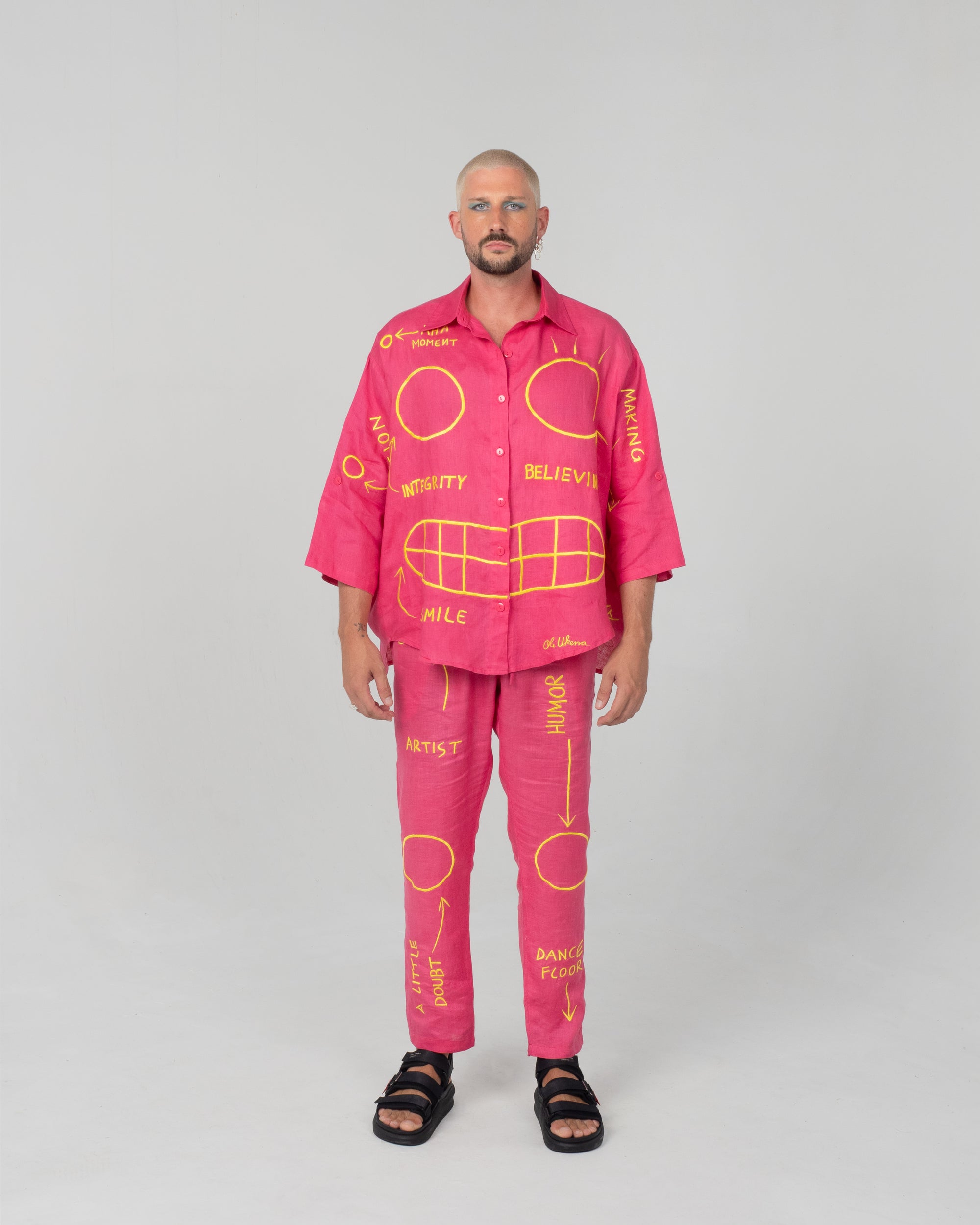DISCO DRAMA Modular Unisex Linen Set