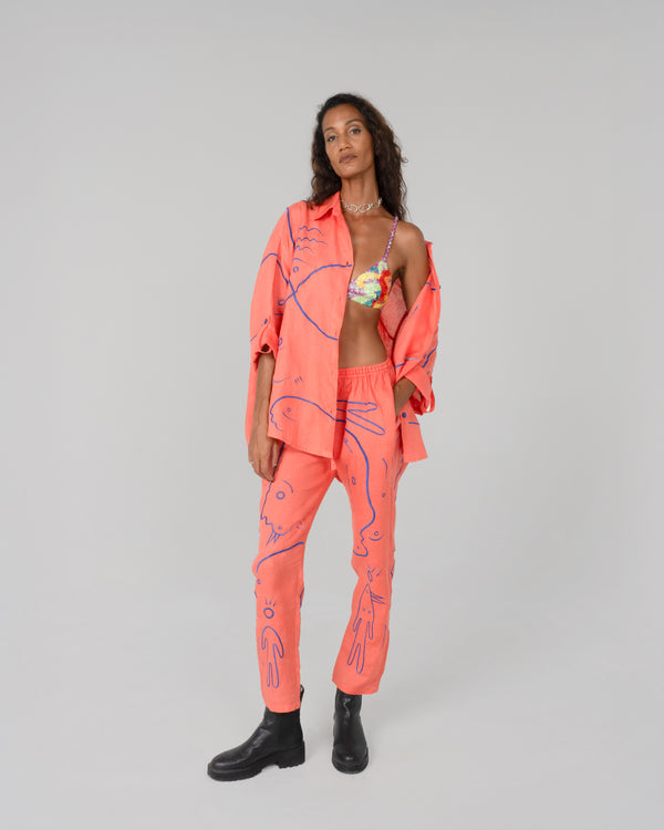 JUPITER PEOPLE Modular Unisex Linen Set