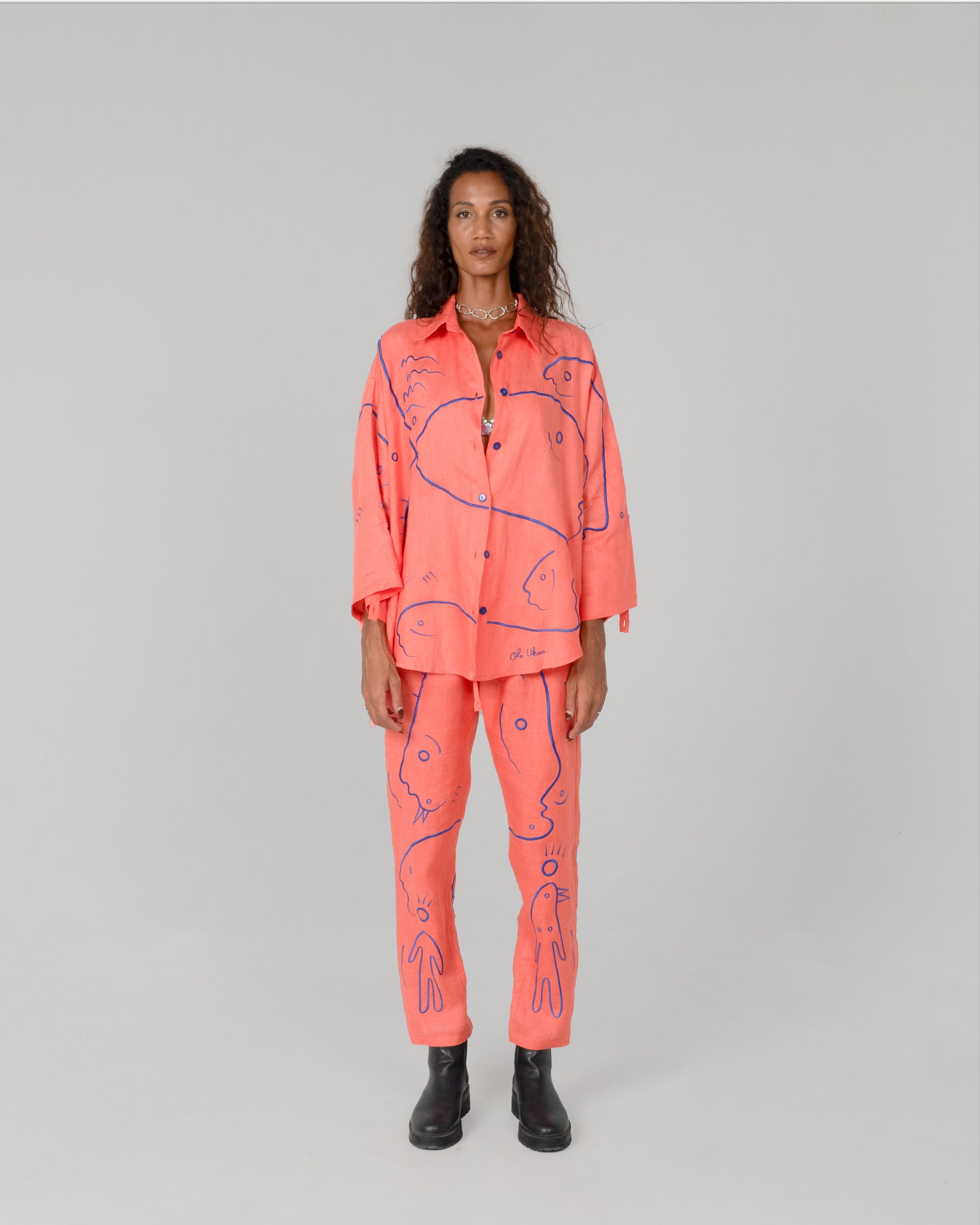 JUPITER PEOPLE Modular Unisex Linen Set