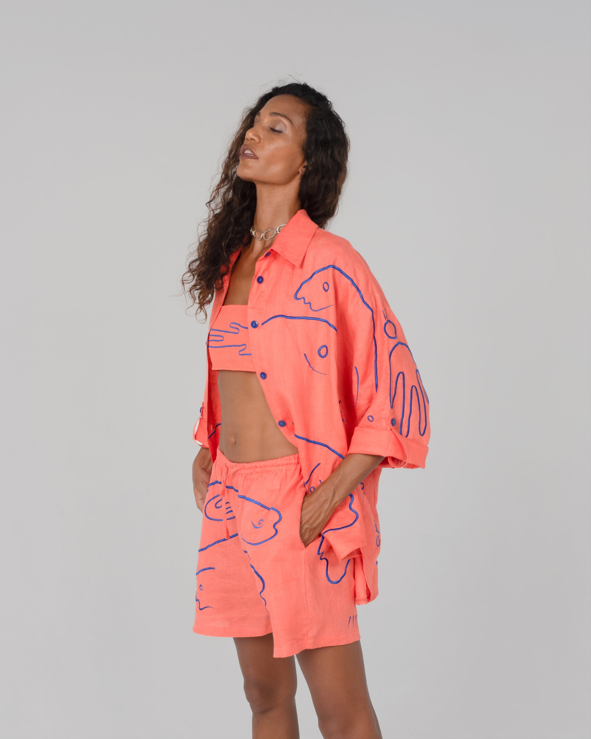 JUPITER PEOPLE Modular Unisex Linen Set