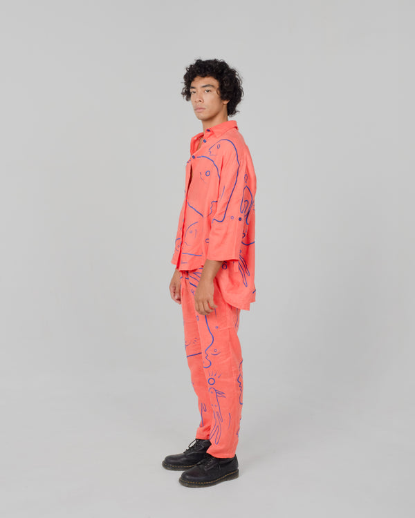 JUPITER PEOPLE Modular Unisex Linen Set