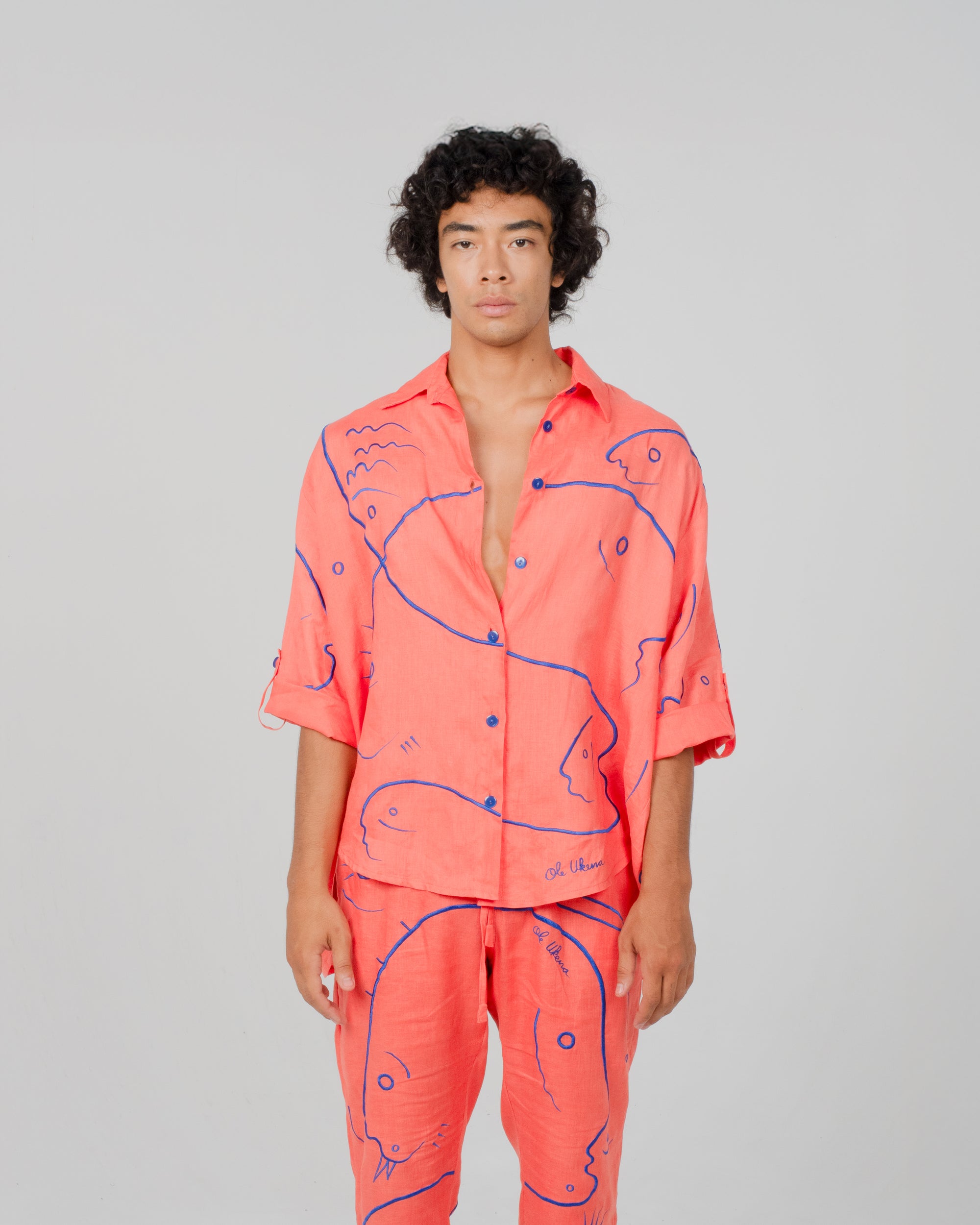 JUPITER PEOPLE Modular Unisex Linen Set