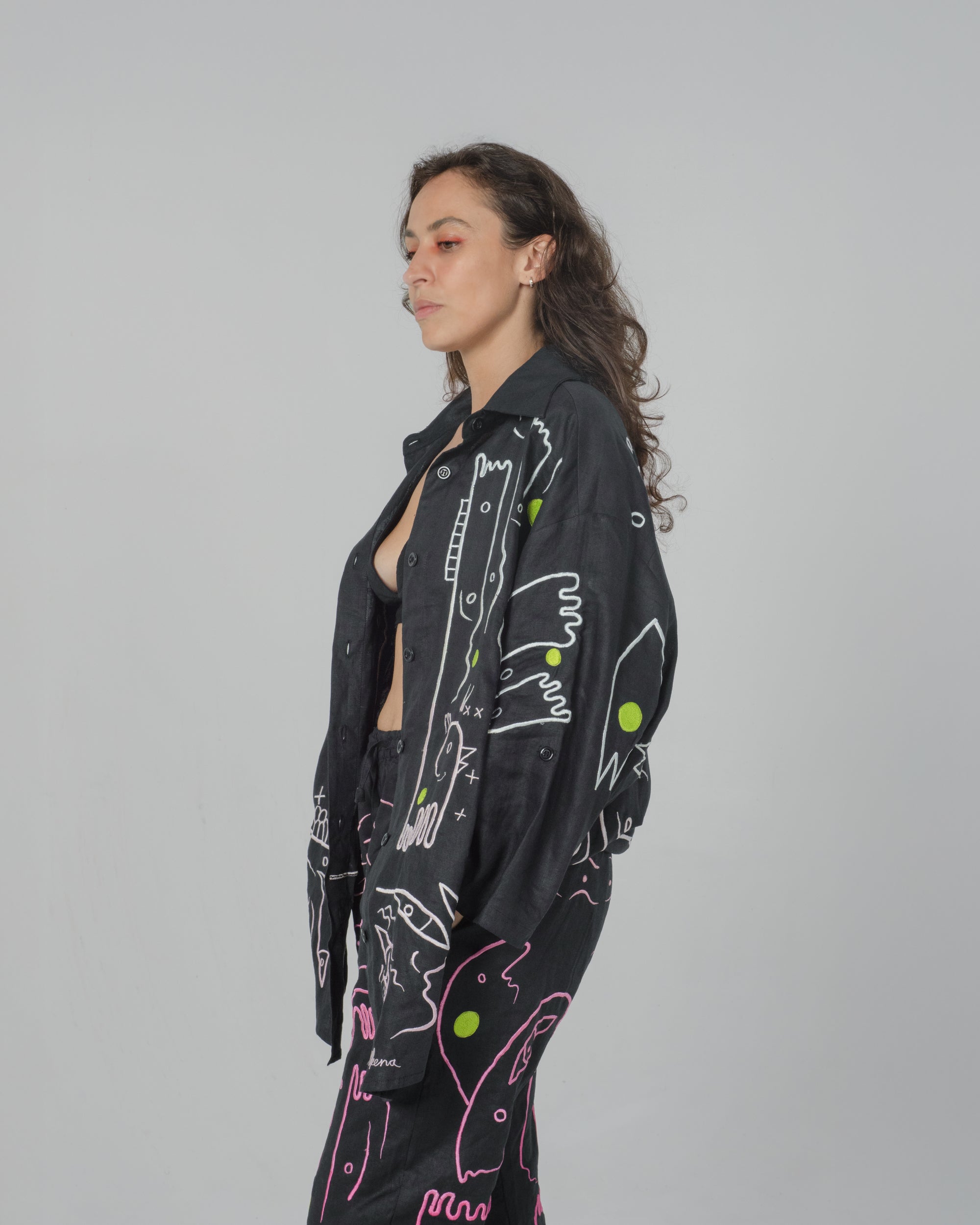 PHANTOM WALK Limited Edition Unisex Linen Set