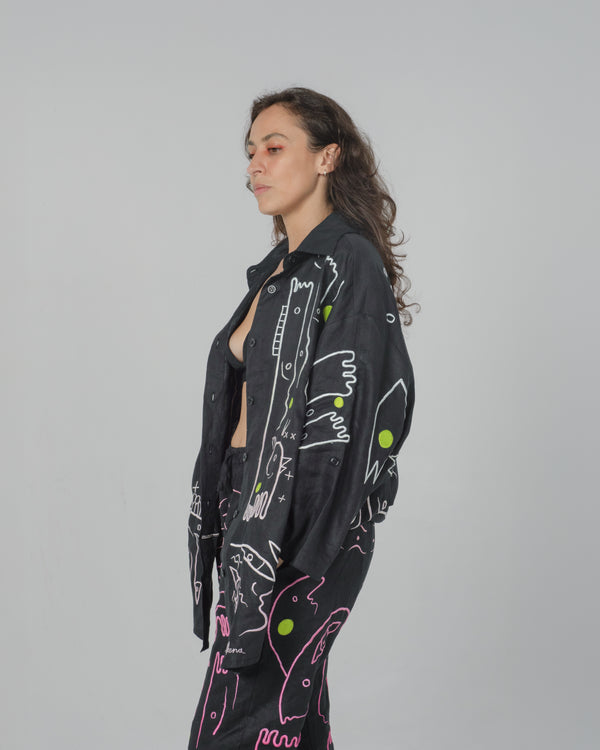 PHANTOM WALK Limited Edition Unisex Linen Set