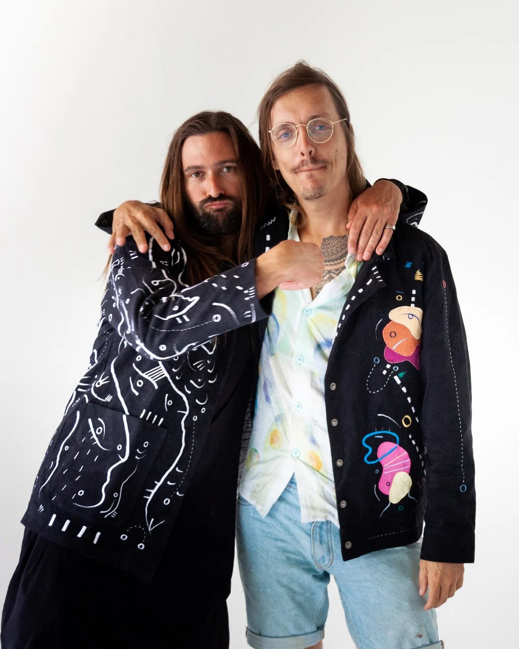 Ole and Jessey together two decades later in two UKENA jackets